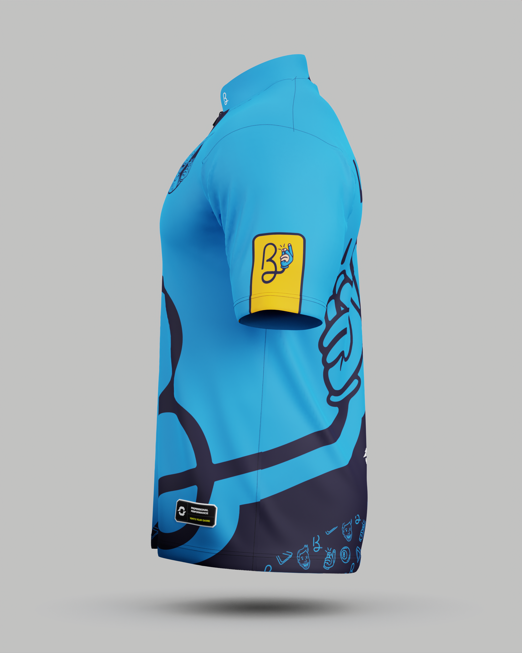 Official Billartist Jersey Blue