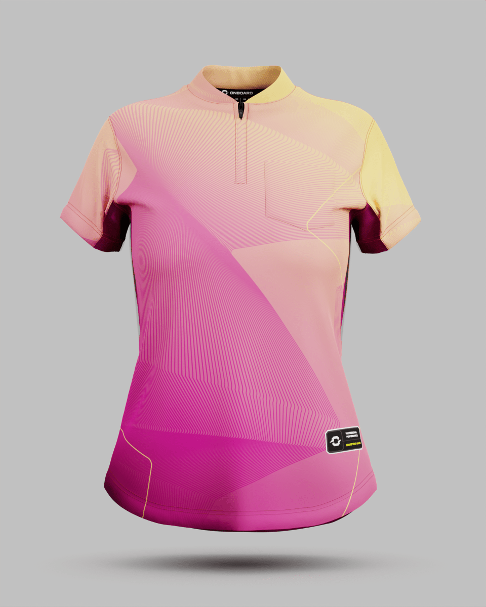 Womens California Spark Jersey with Pocket - Onboard Sportswear