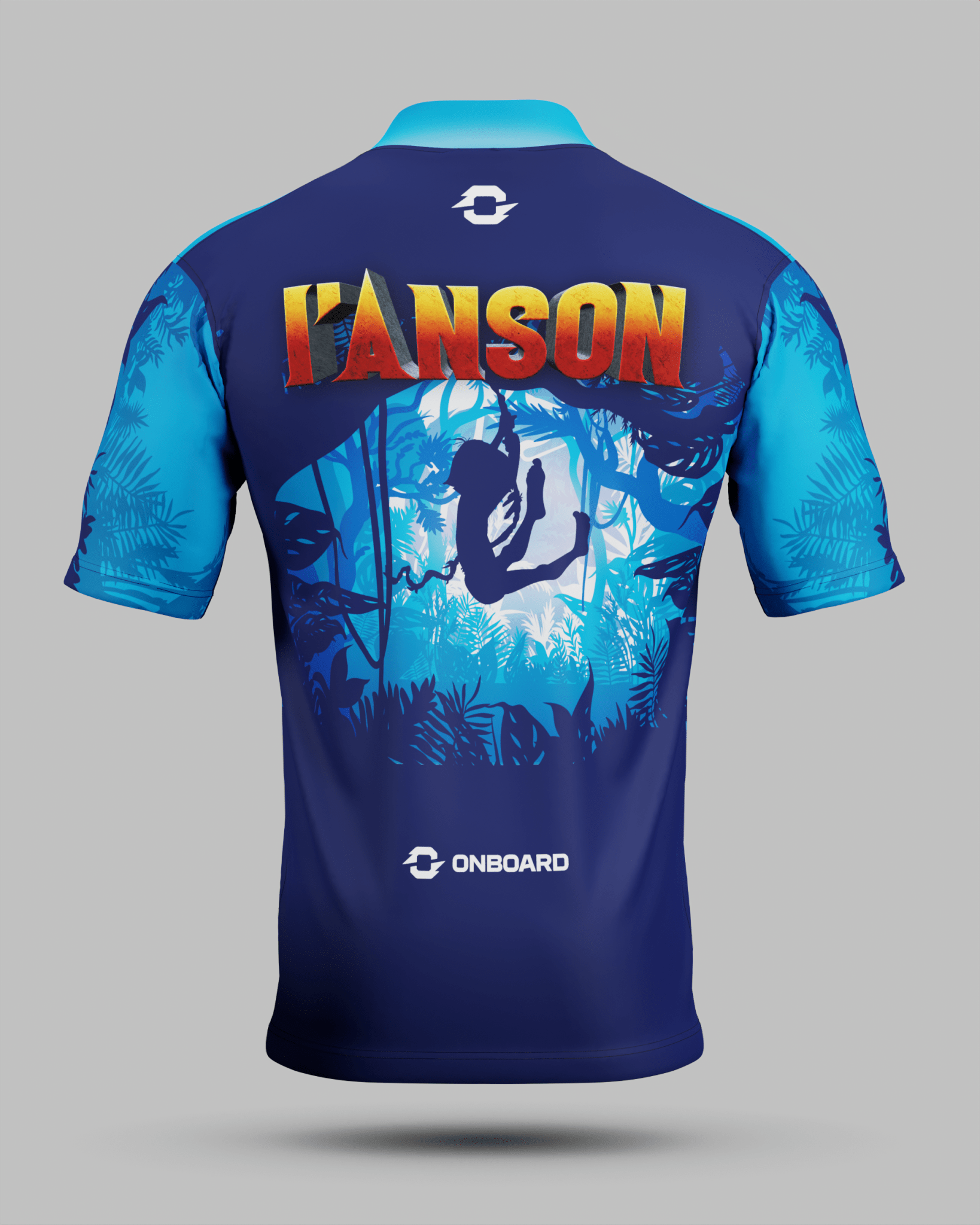 Clint "Mowgli" I'Anson Jersey Blue - Onboard Sportswear