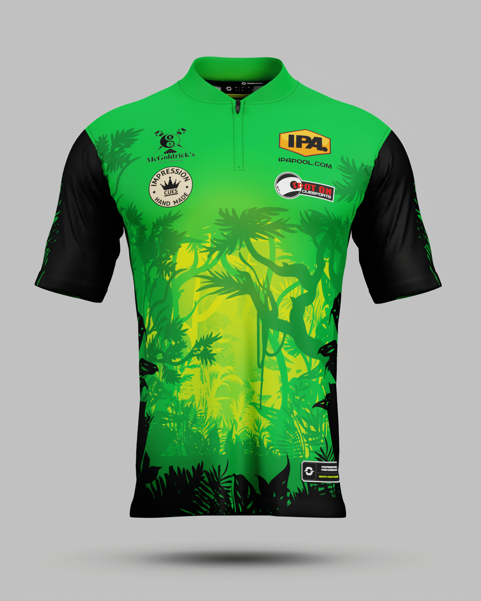 Clint "Mowgli" I'Anson Jersey Lime/Green - Onboard Sportswear