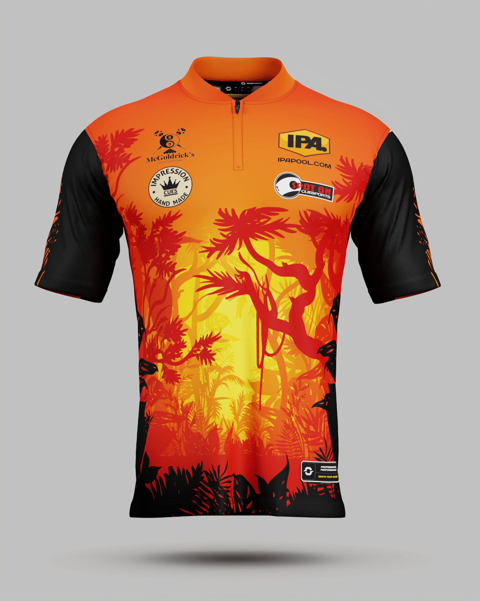 Clint "Mowgli" I'Anson Jersey Orange - Onboard Sportswear