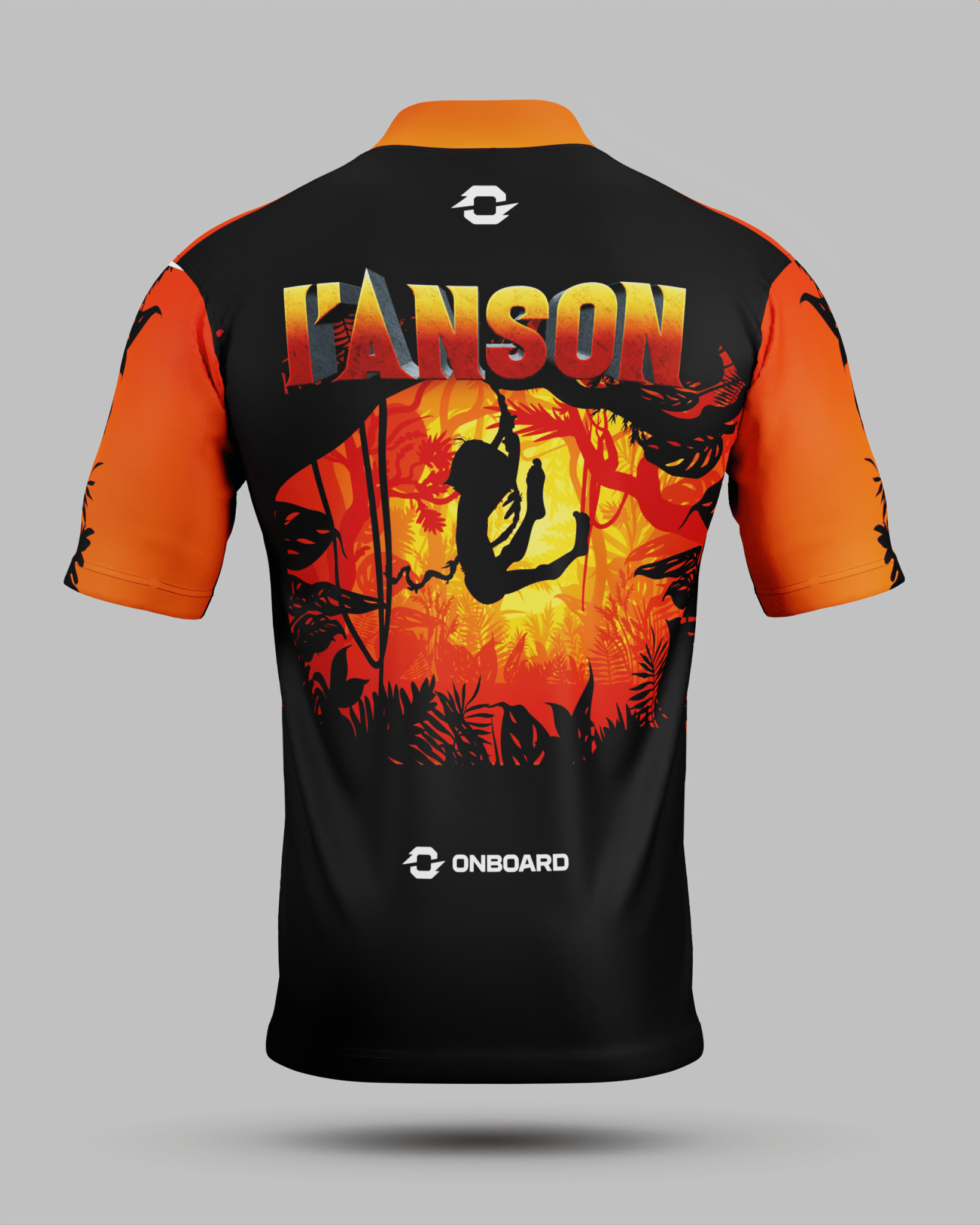 Clint "Mowgli" I'Anson Jersey Orange - Onboard Sportswear