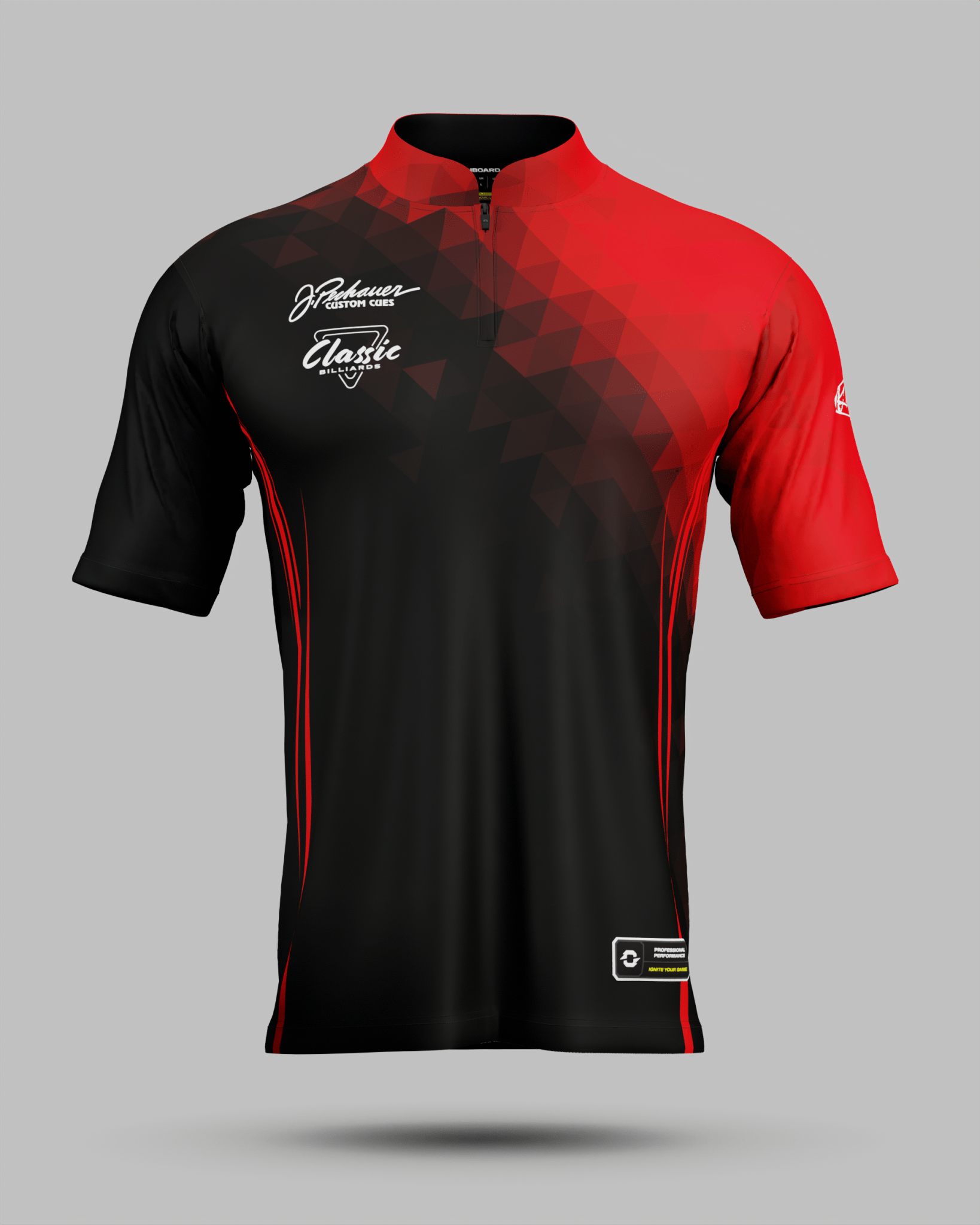 David 'The Matador' Alcaide Red / Black Jersey - Onboard Sportswear