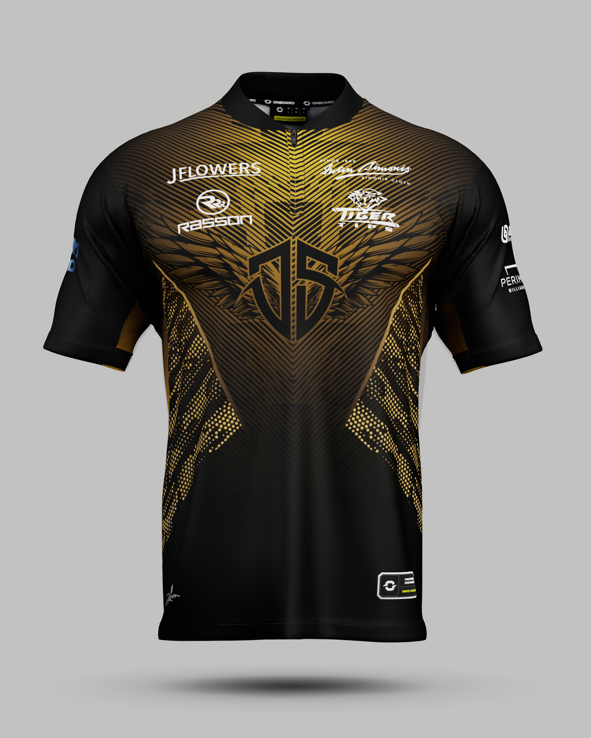 Jayson Shaw Eagle Eye Spark Jersey Gold