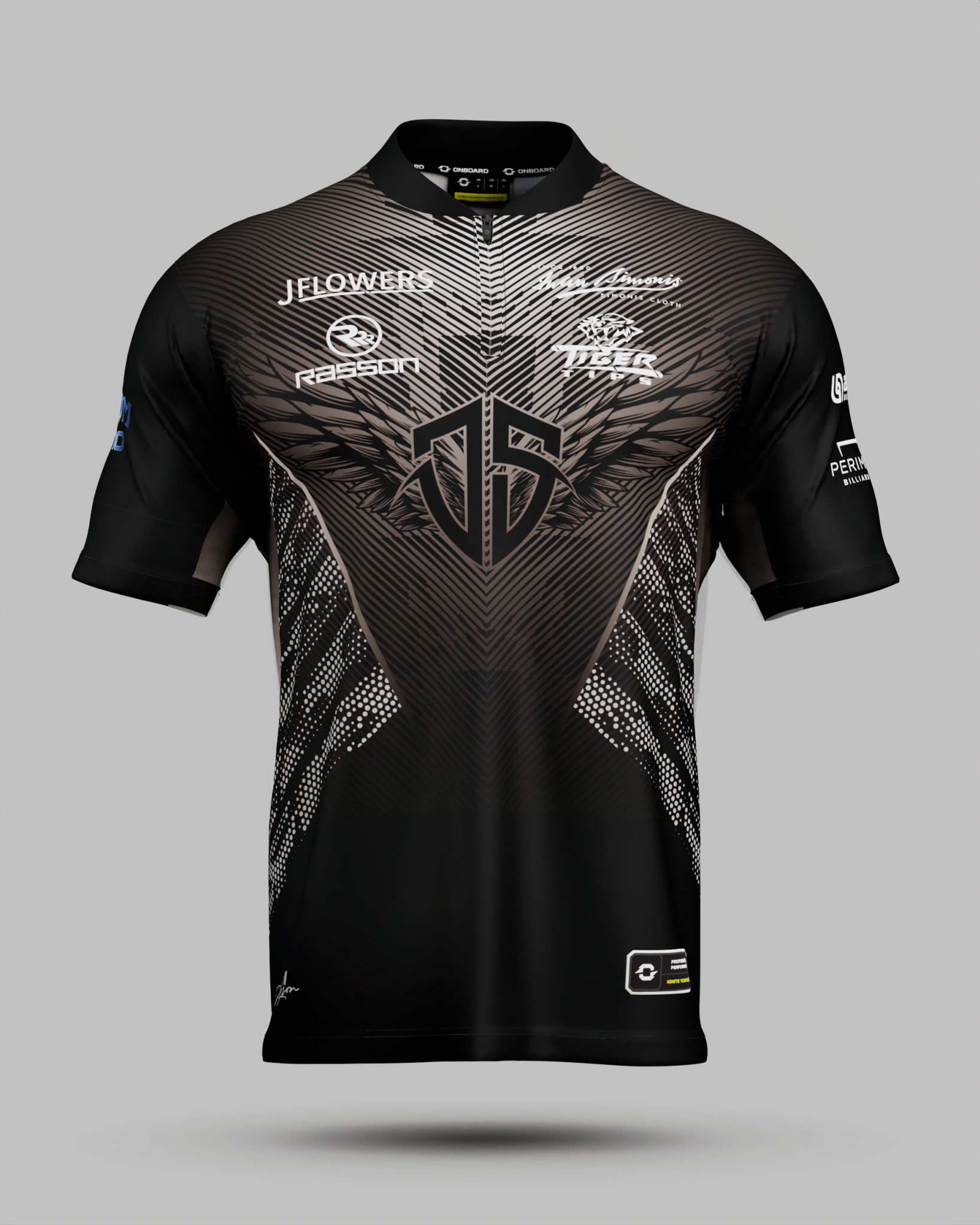 Jayson Shaw Eagle Eye Spark Jersey Grey - Onboard Sportswear