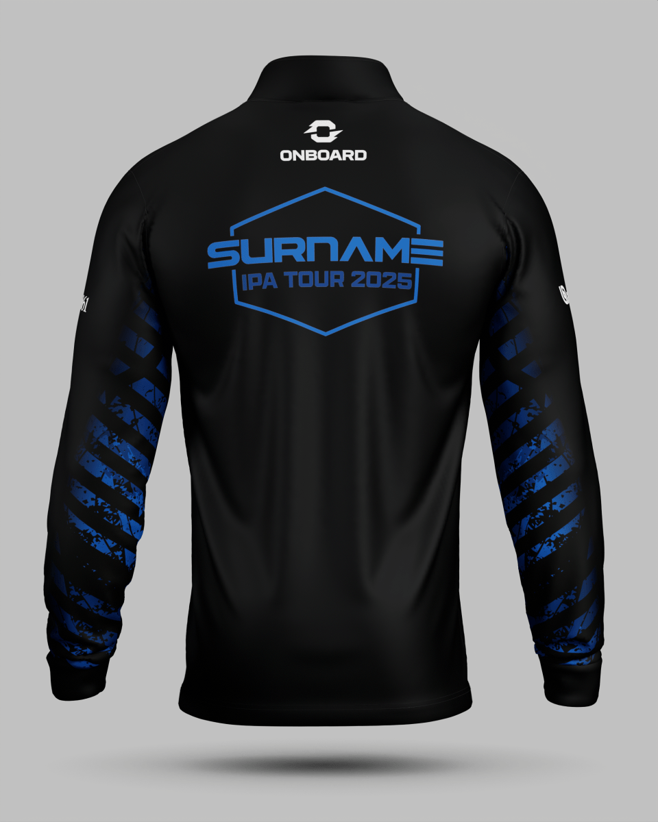 2025 Blue IPA Tour 1/2 Zip Midlayer - Onboard Sportswear