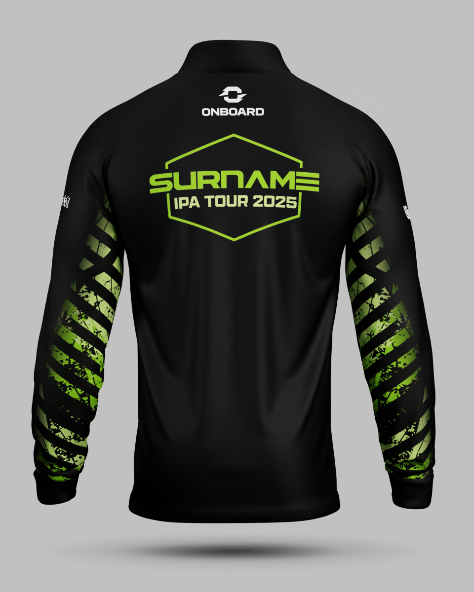 2025 Green IPA Tour 1/2 Zip Midlayer - Onboard Sportswear
