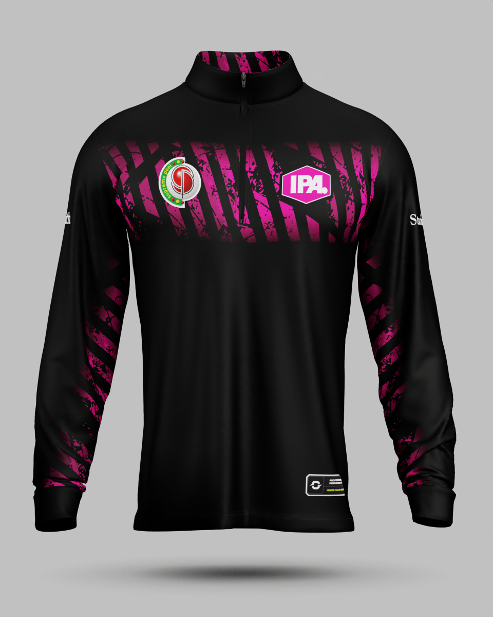 2025 Pink IPA Tour 1/2 Zip Midlayer - Onboard Sportswear