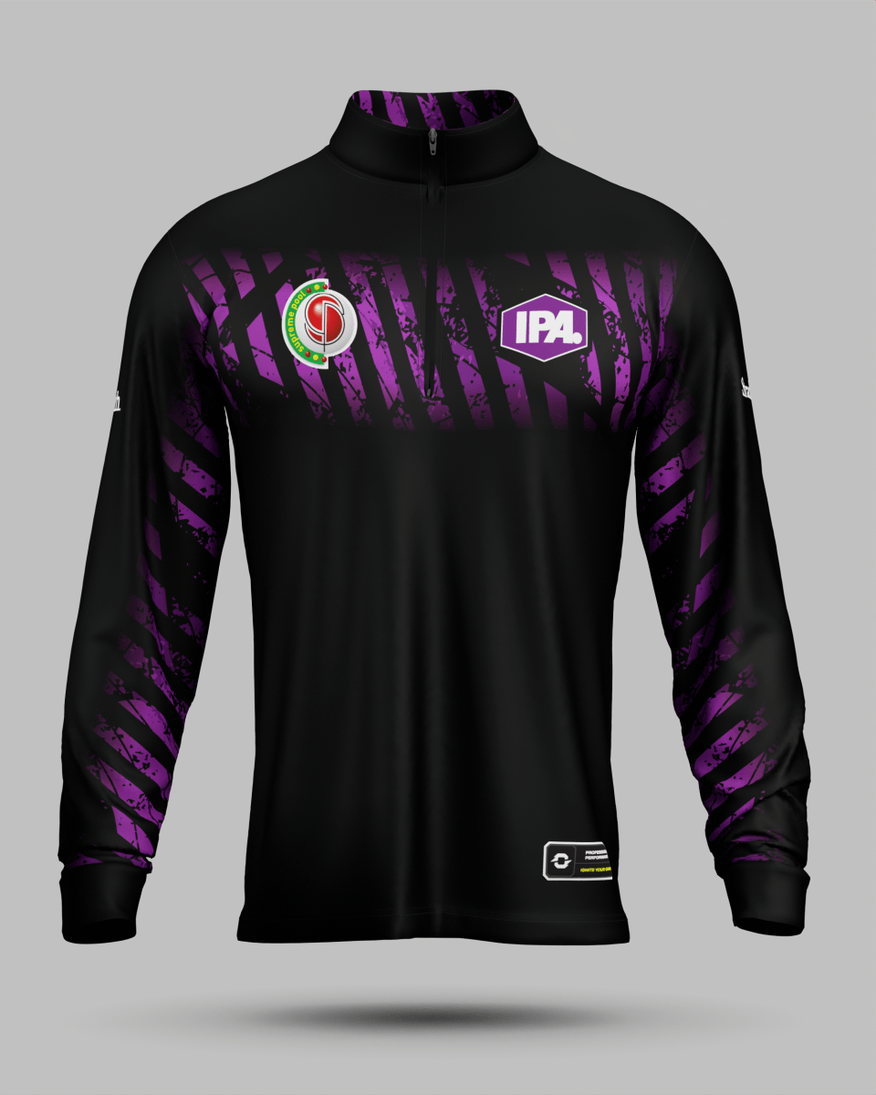 2025 Purple IPA Tour 1/2 Zip Midlayer - Onboard Sportswear