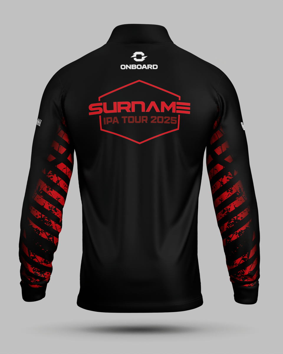 2025 Red IPA Tour 1/2 Zip Midlayer - Onboard Sportswear