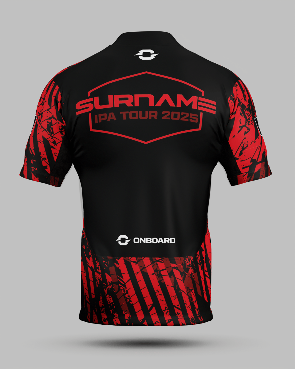 Official Red 2025 IPA Tour Shirt - Onboard Sportswear
