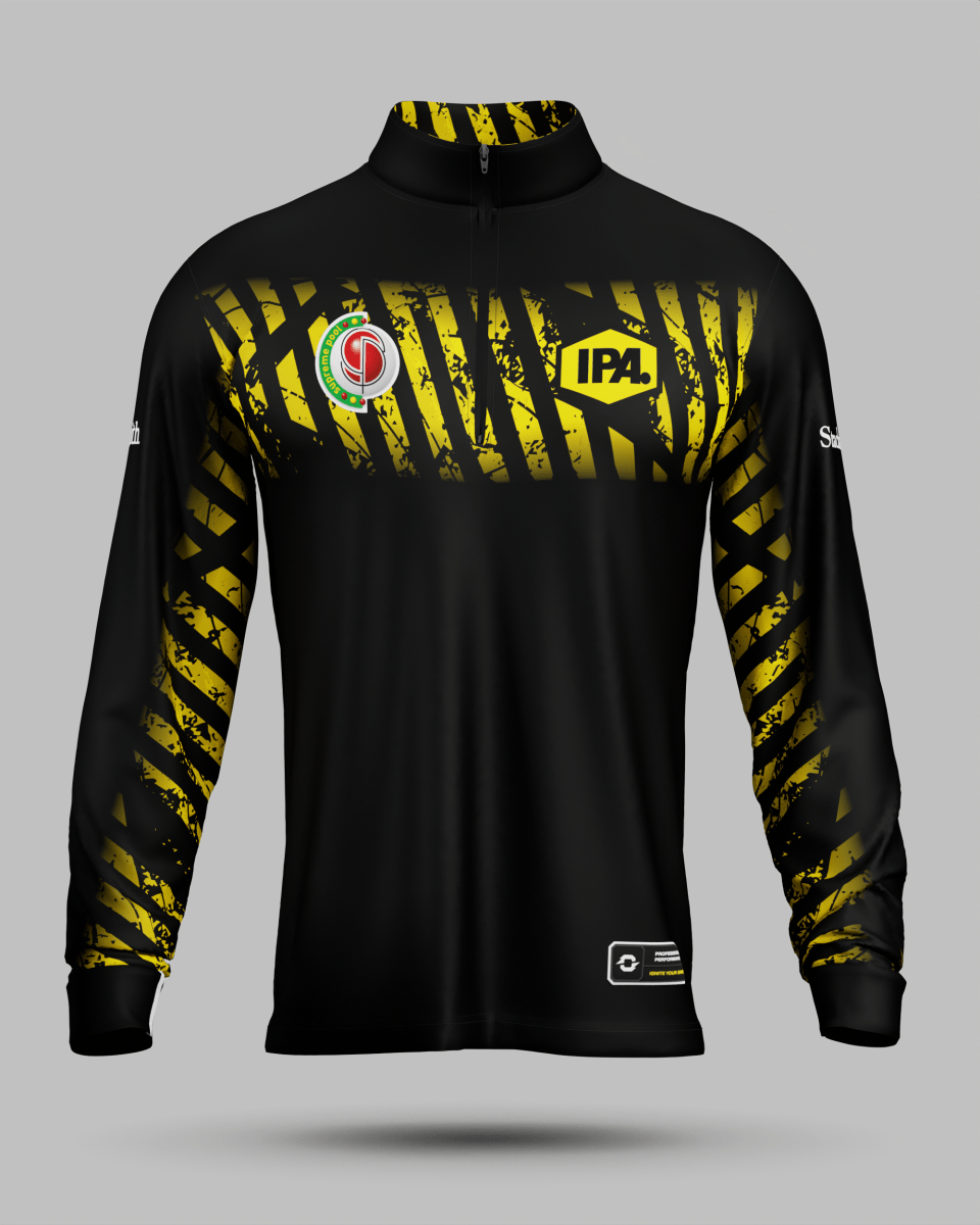 2025 Yellow IPA Tour 1/2 Zip Midlayer - Onboard Sportswear