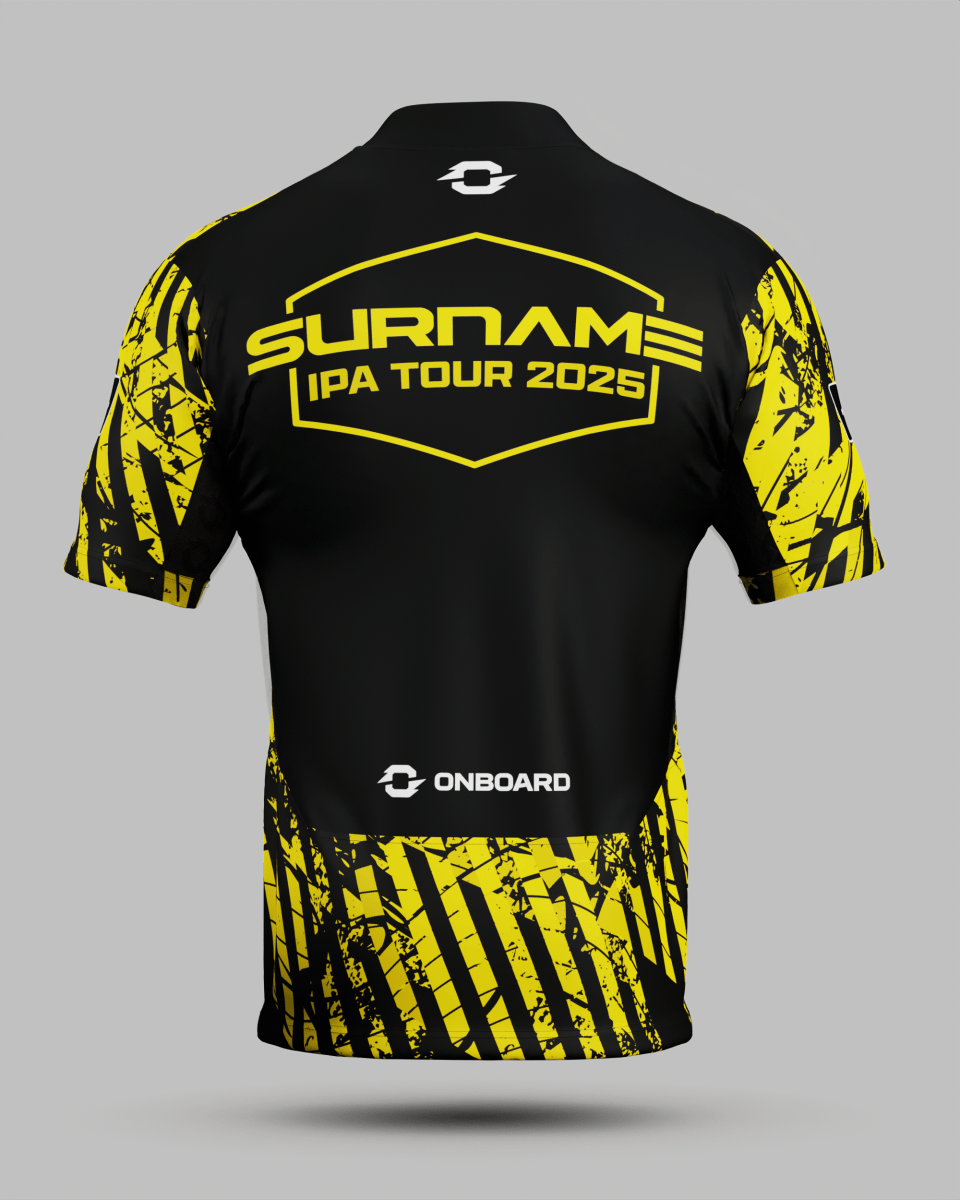 Official Yellow 2025 IPA Tour Shirt - Onboard Sportswear
