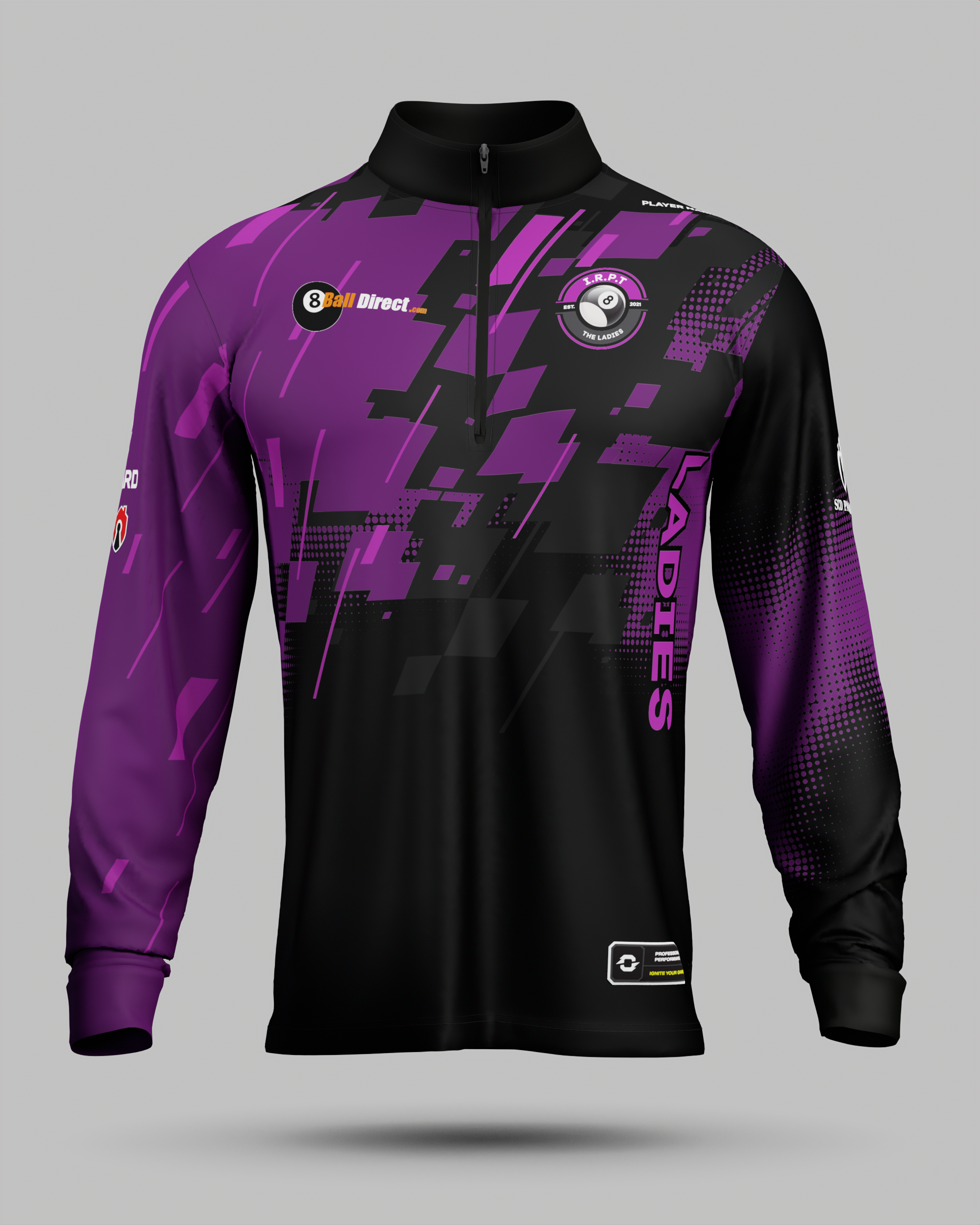 IRPT Ladies 1/2 Zip Midlayer
