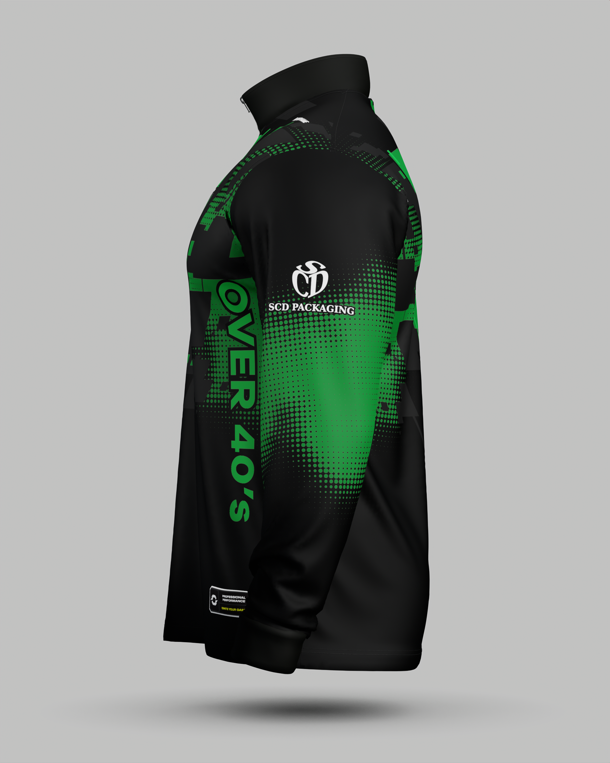 IRPT Over 40's 1/2 Zip Midlayer