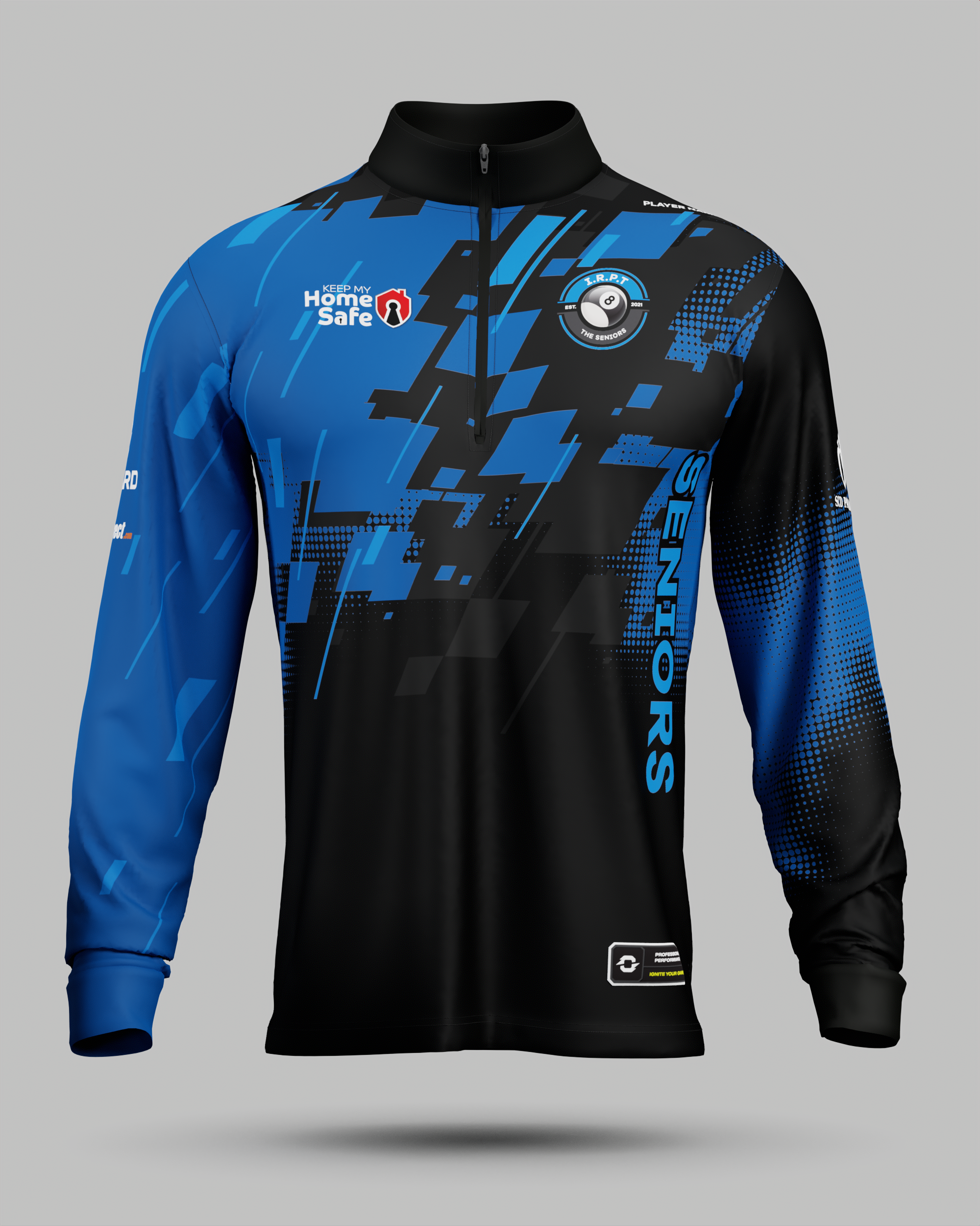 IRPT Seniors 1/2 Zip Midlayer