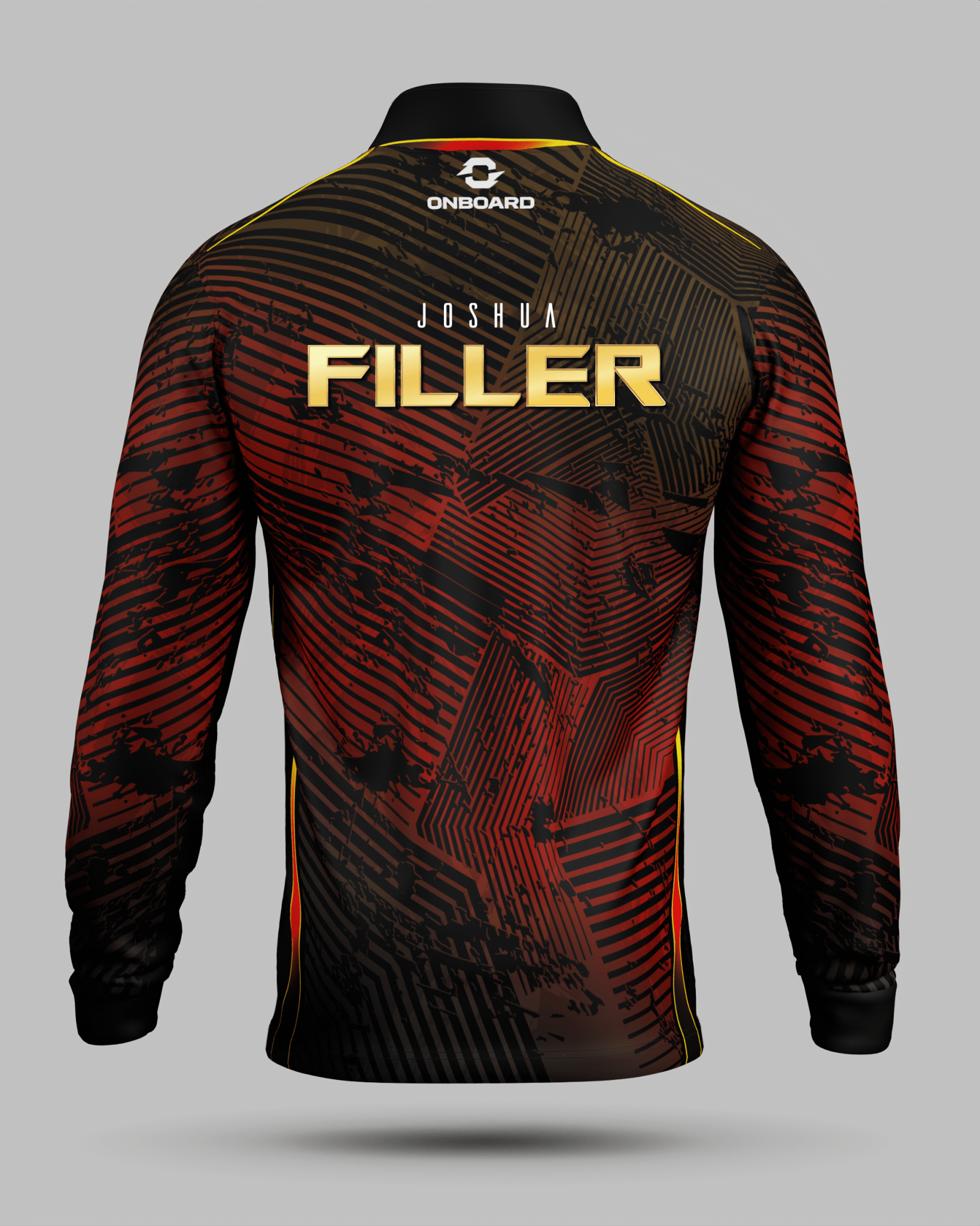 Joshua 'KillerFiller' Midlayer Red / Black - Onboard Sportswear
