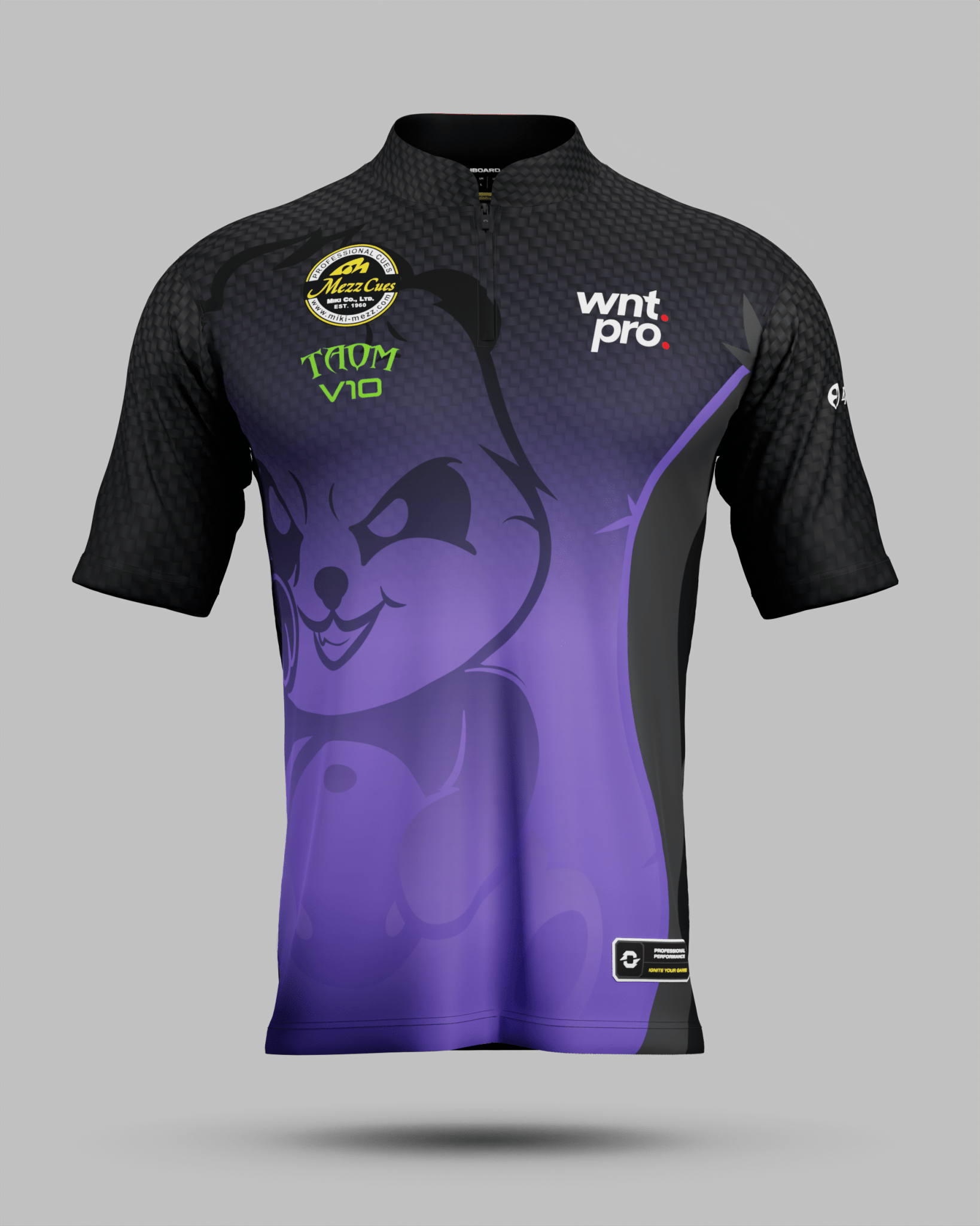 Mario 'Panda' He Jersey Purple - Onboard Sportswear