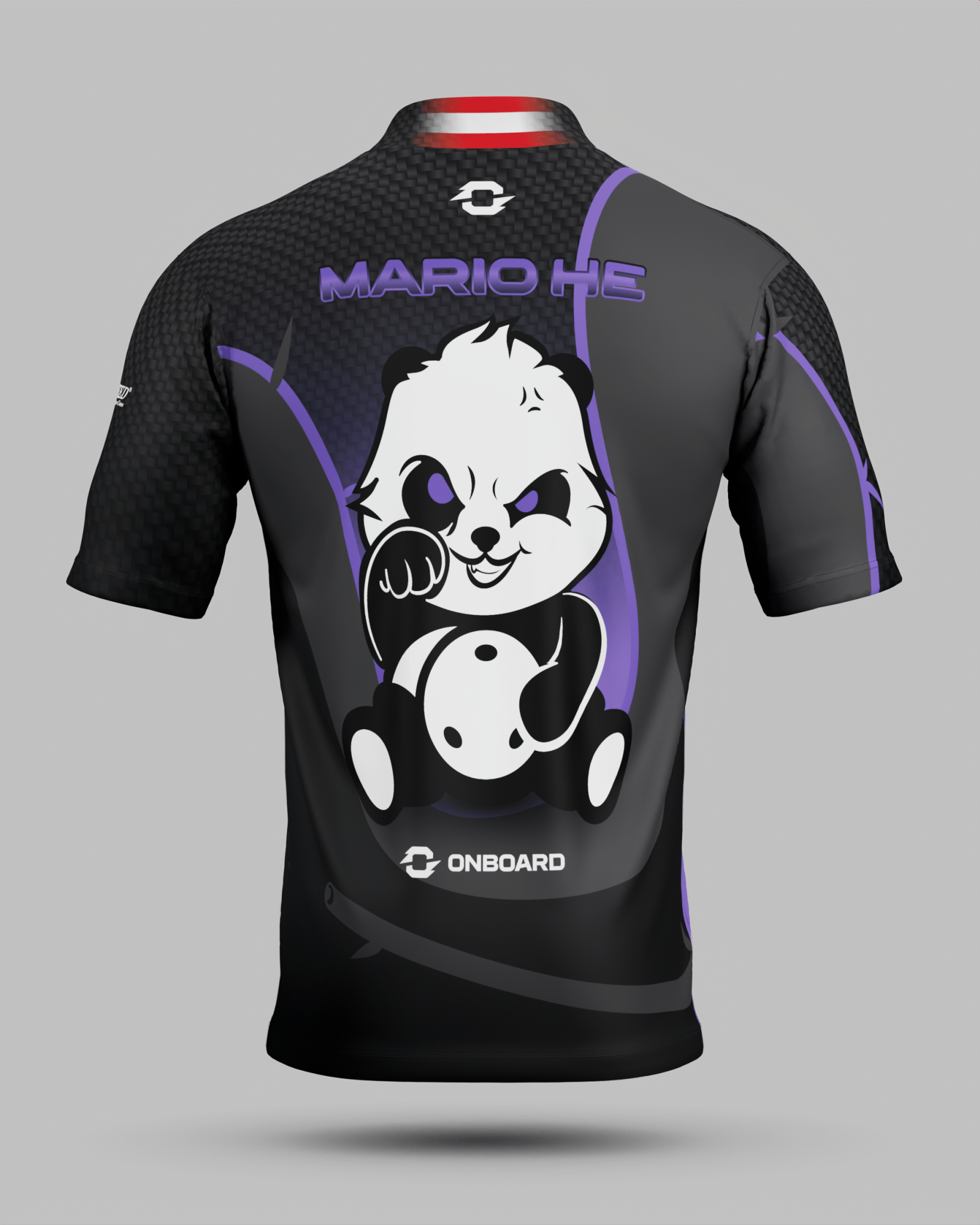 Mario 'Panda' He Jersey Purple - Onboard Sportswear