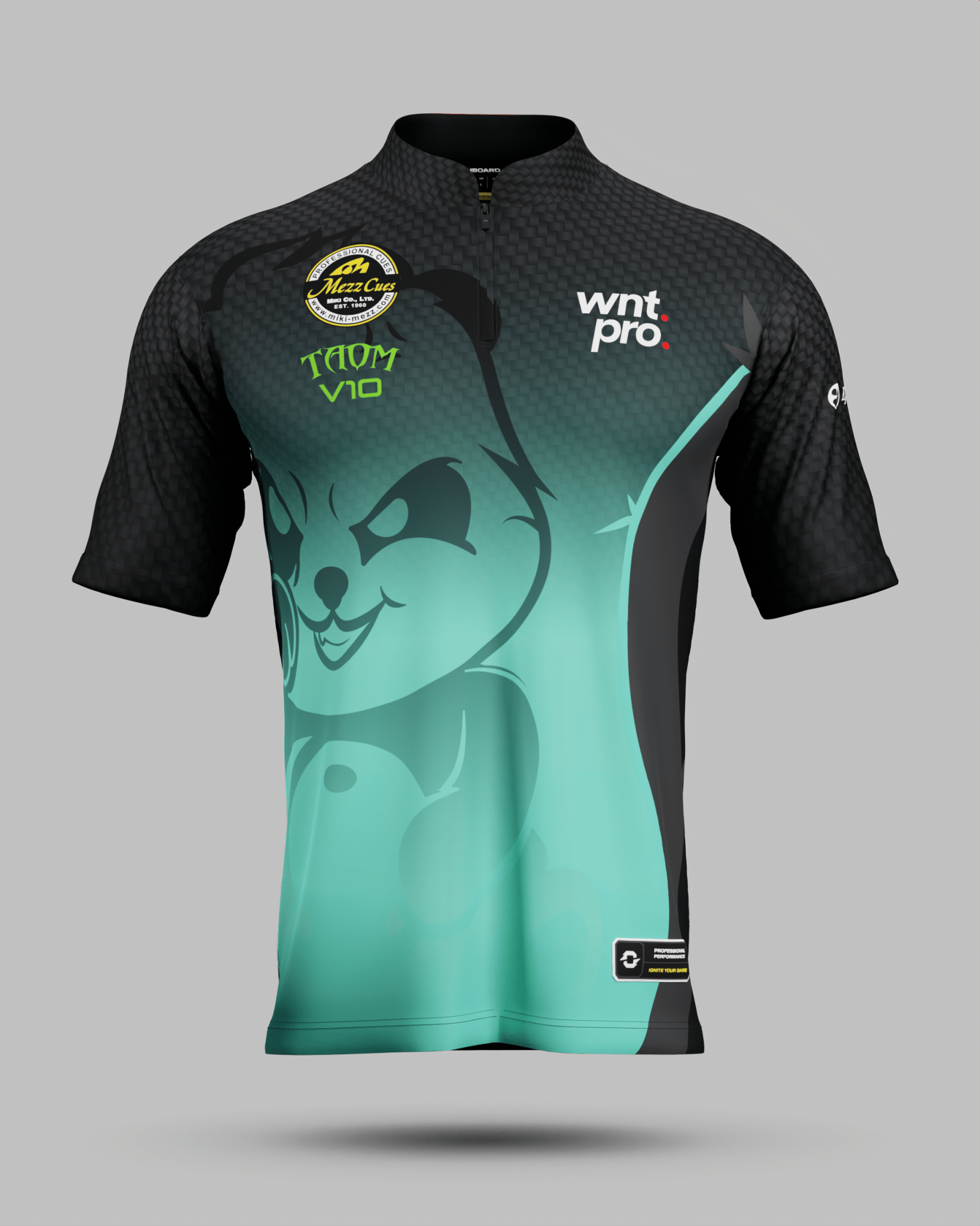 Mario 'Panda' He Jersey Turquoise - Onboard Sportswear