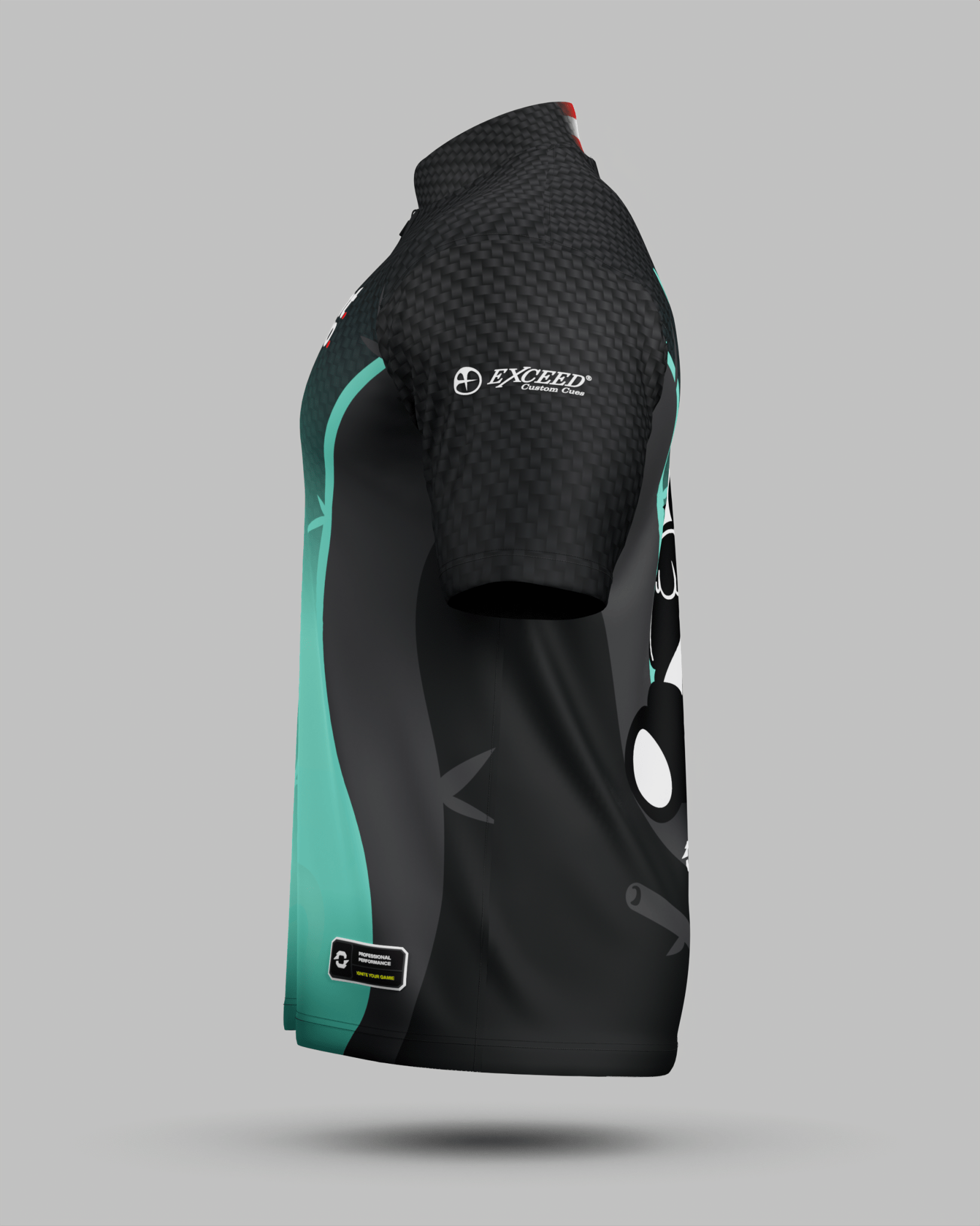 Mario 'Panda' He Jersey Turquoise - Onboard Sportswear