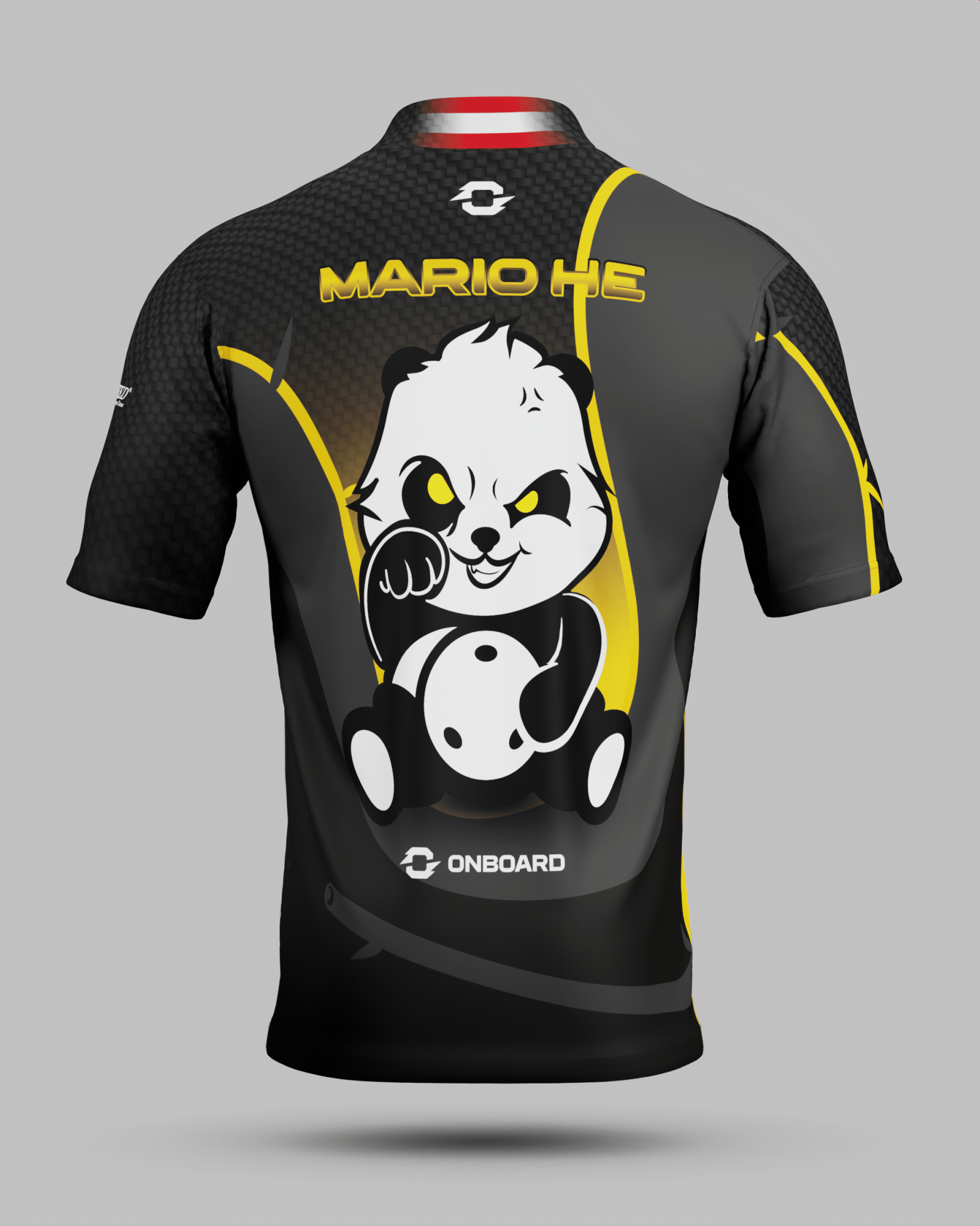 Mario 'Panda' He Jersey Yellow - Onboard Sportswear