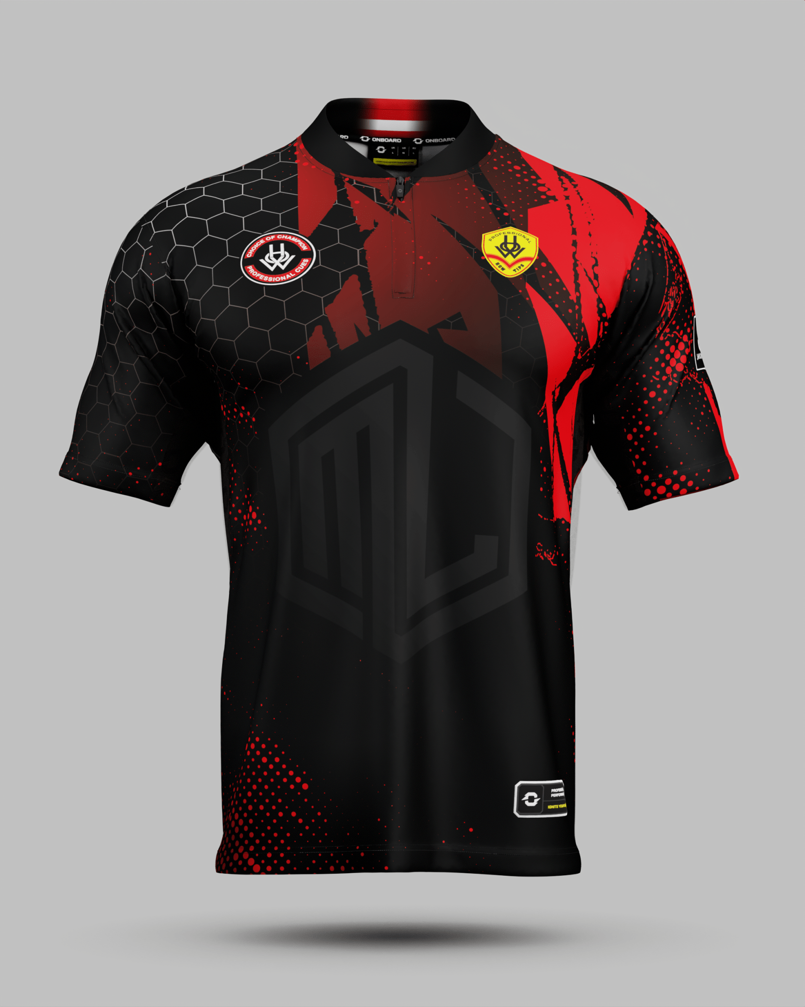 Mad Max Lechner Spark Jersey Red - Onboard Sportswear