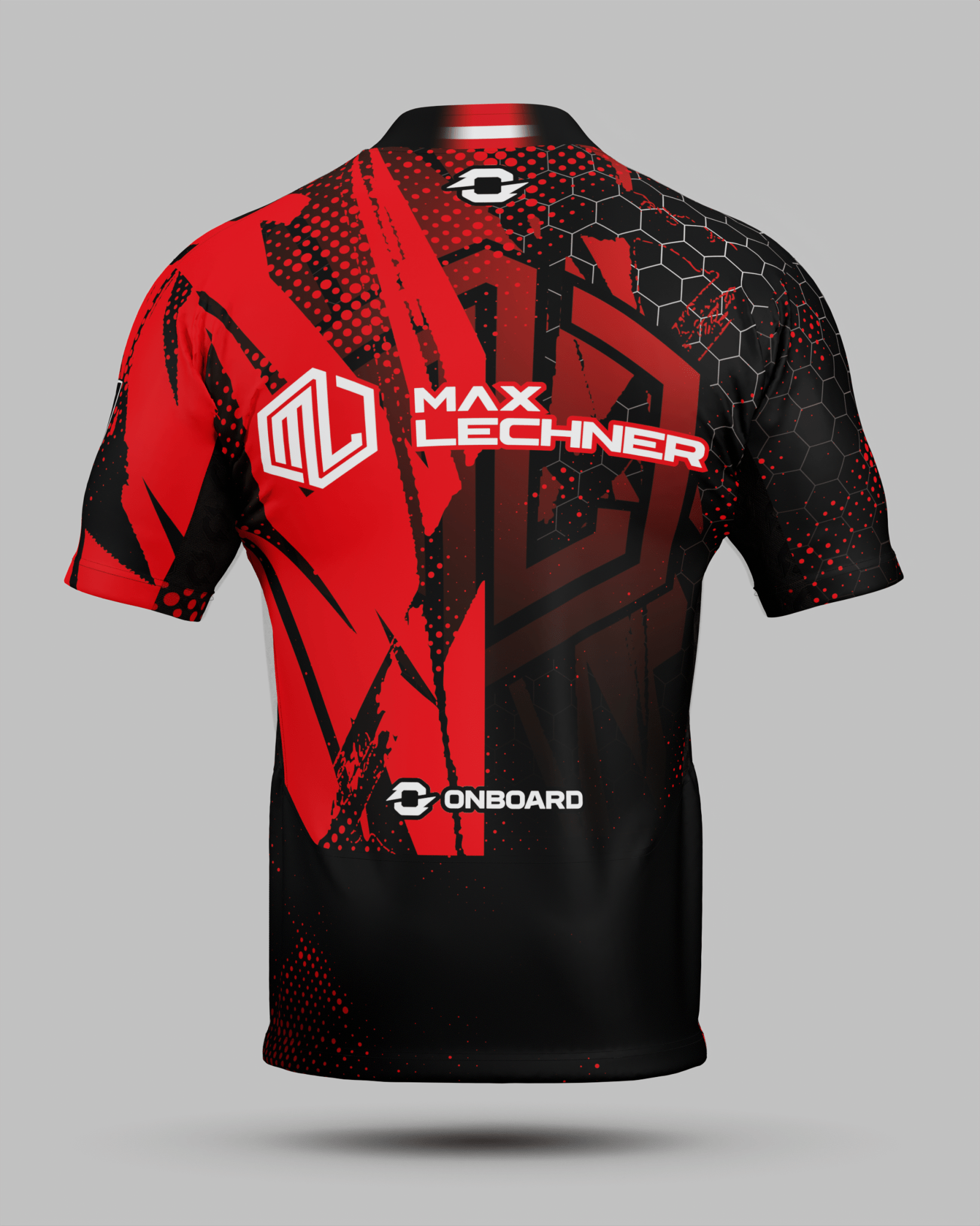 Mad Max Lechner Spark Jersey Red - Onboard Sportswear