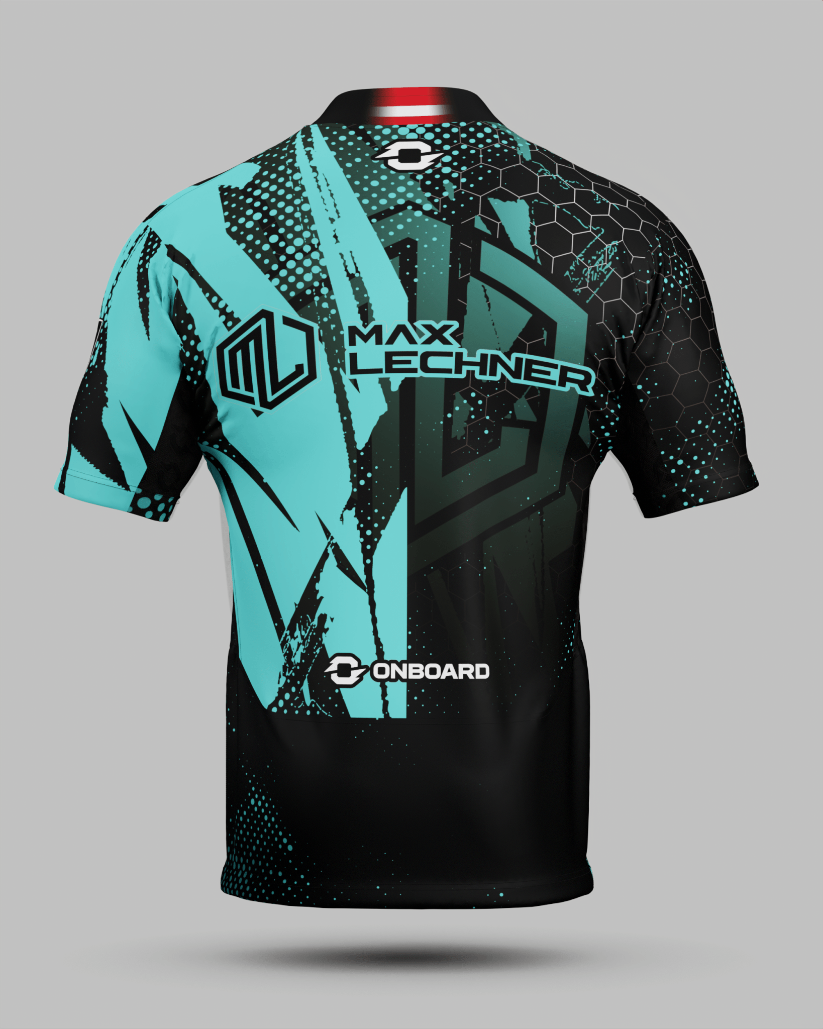 Mad Max Lechner Spark Jersey Turquoise - Onboard Sportswear