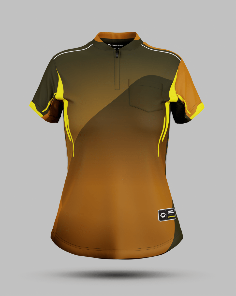 Womens Moscow 2.0 Spark Jersey with Pocket - Onboard Sportswear