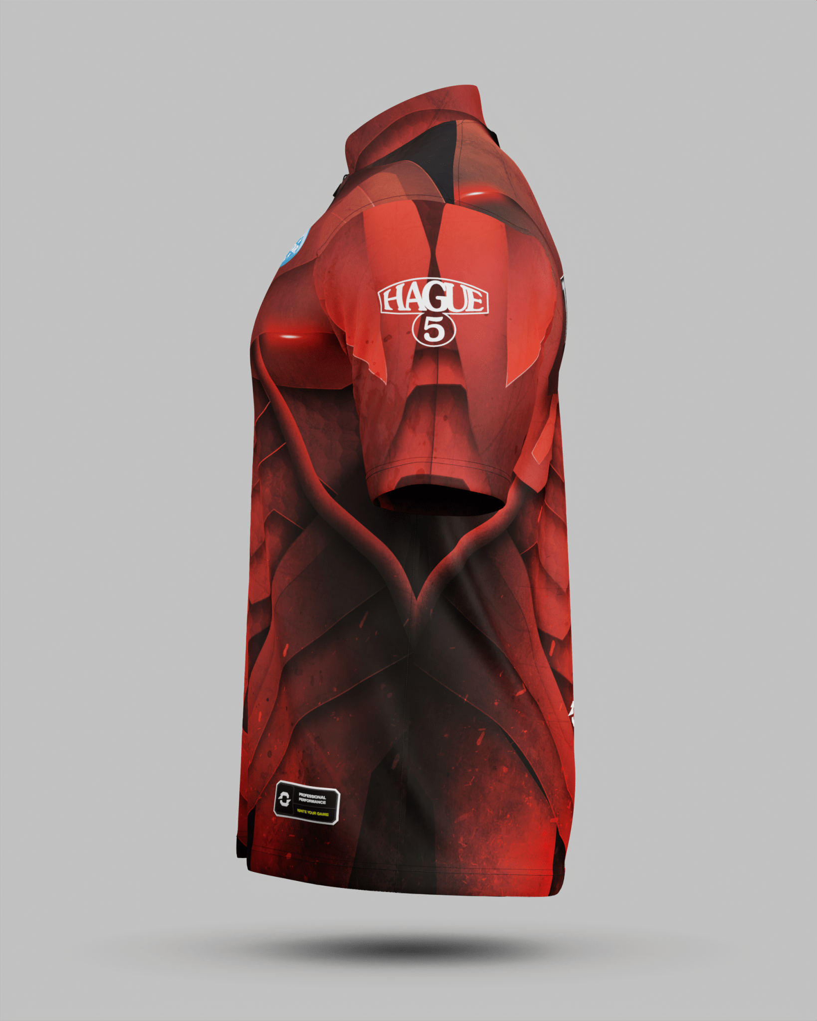 Niels "The Terminator" Feijen Jersey Red - Onboard Sportswear
