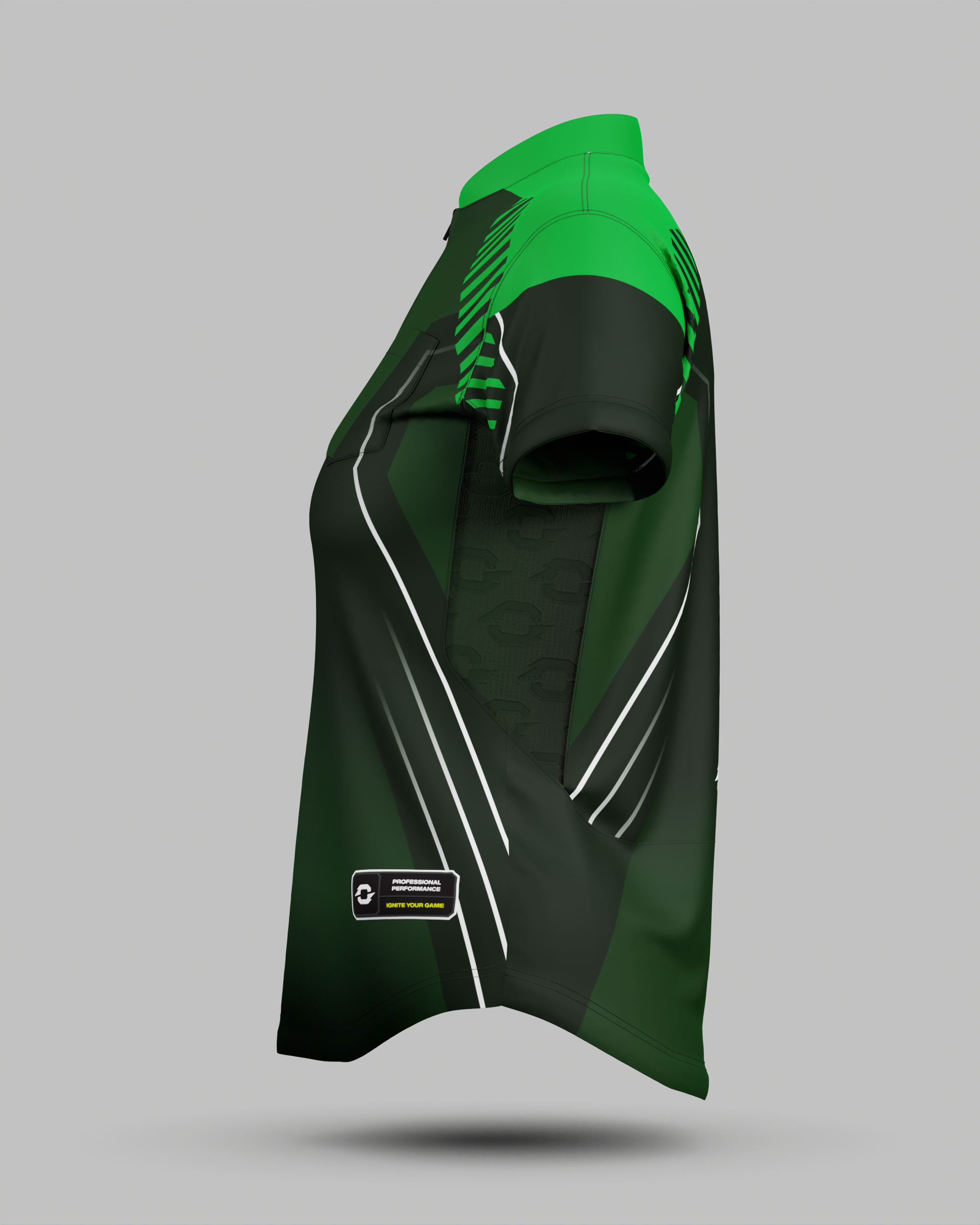 Womens Onyx Spark Jersey with Pocket