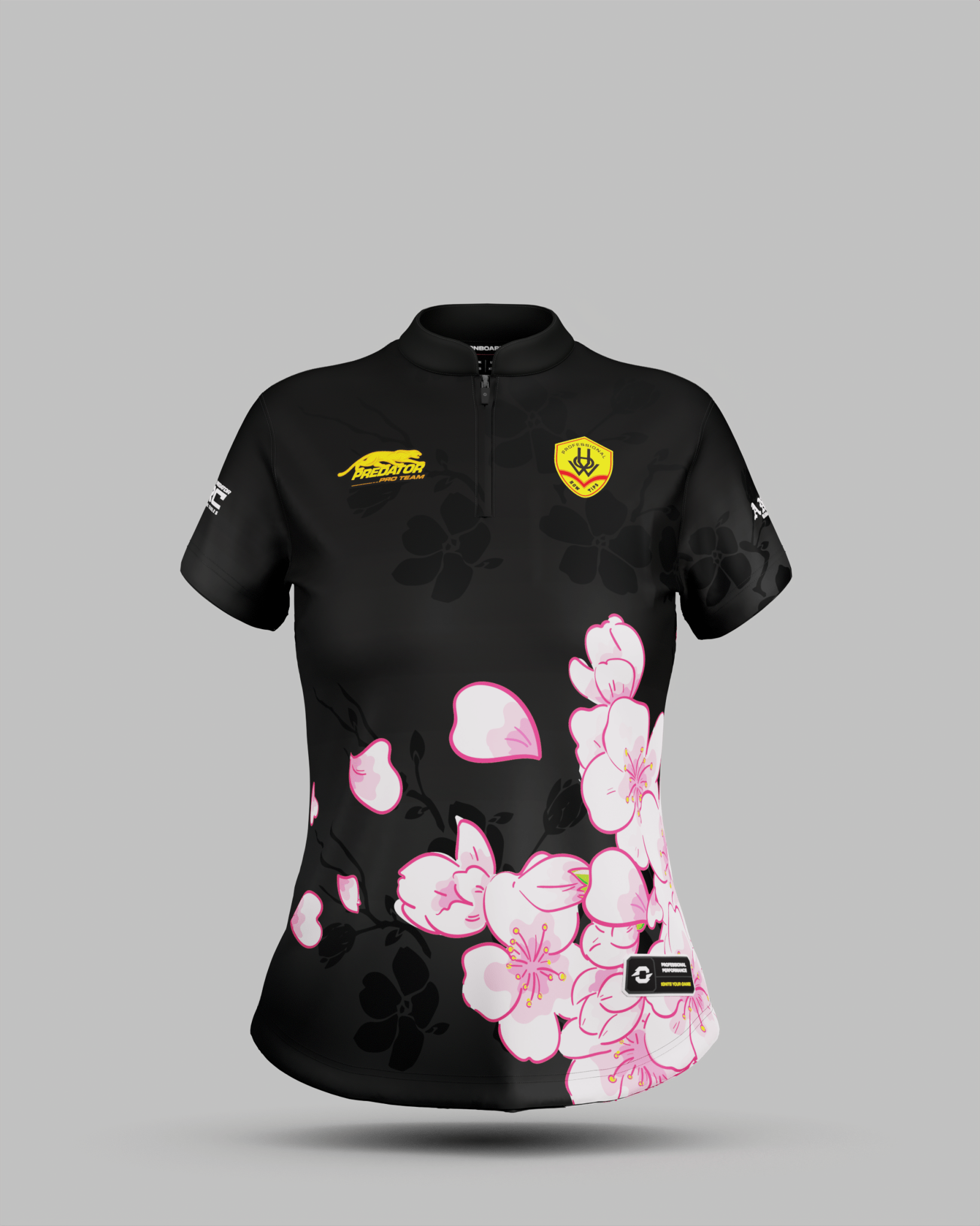 Pia 'KillerFiller' Black Jersey - Onboard Sportswear