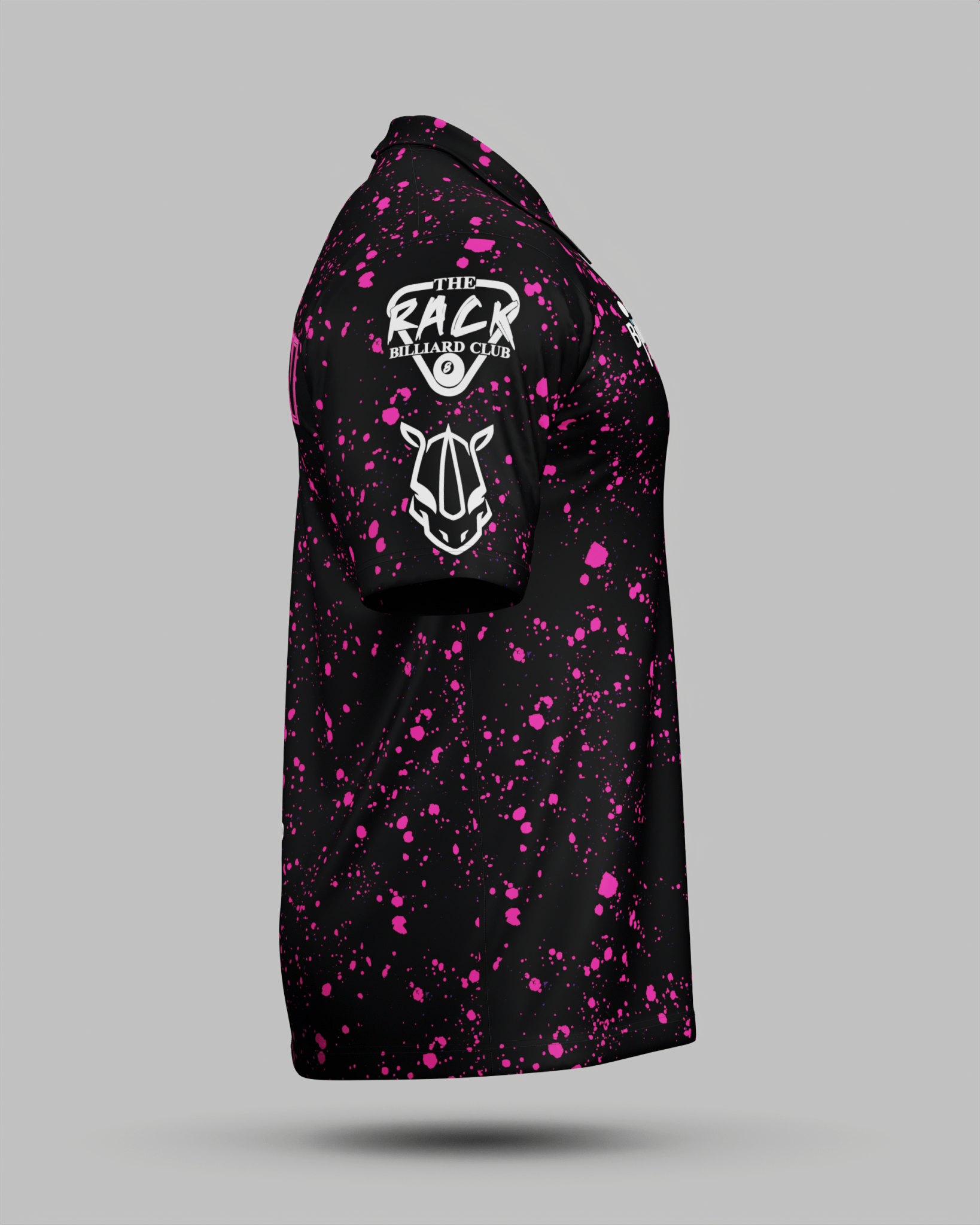 Sam "RYNO" Henderson Black / Pink Polo Jersey - Onboard Sportswear