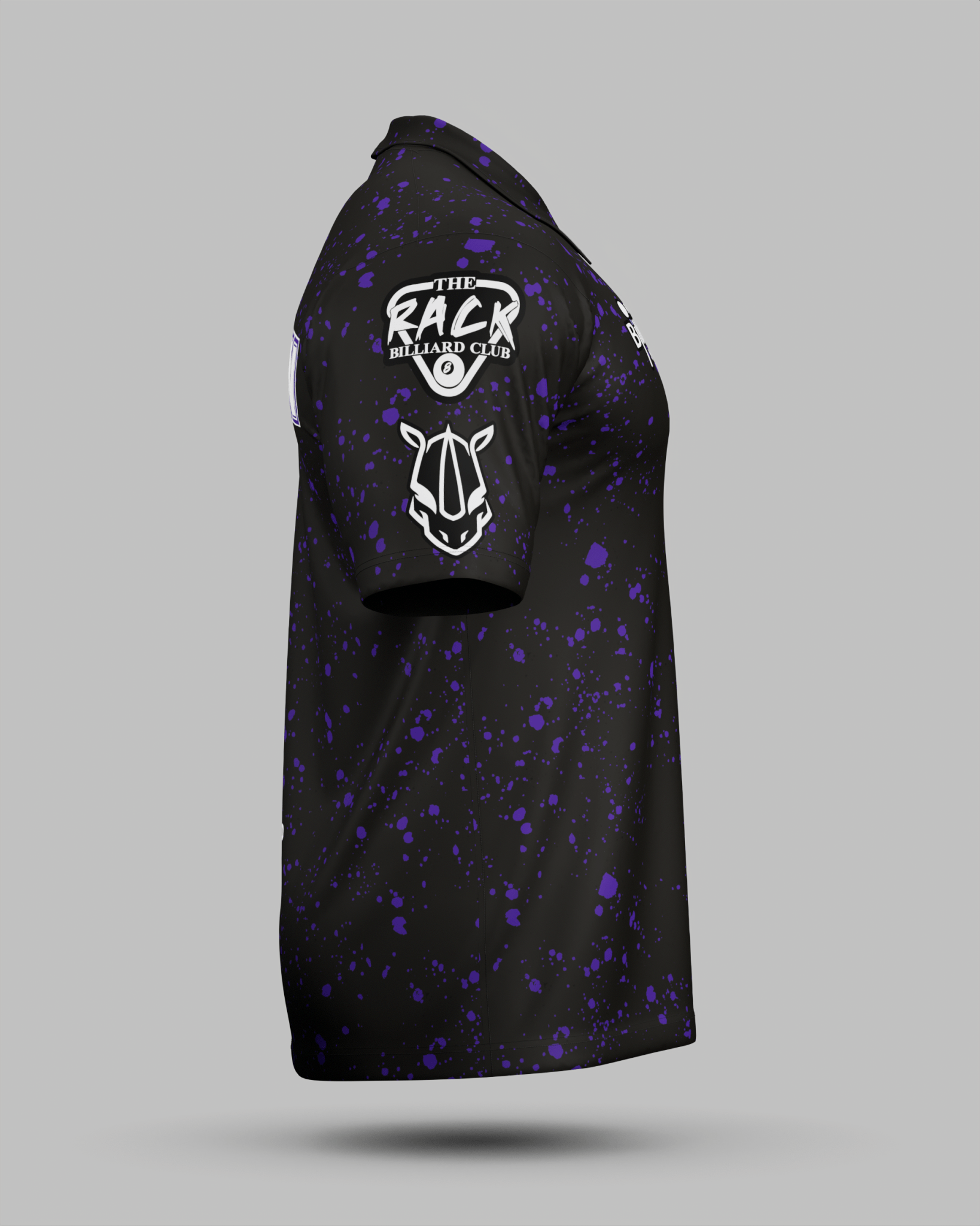 Sam "RYNO" Henderson Black / Purple Polo Jersey - Onboard Sportswear