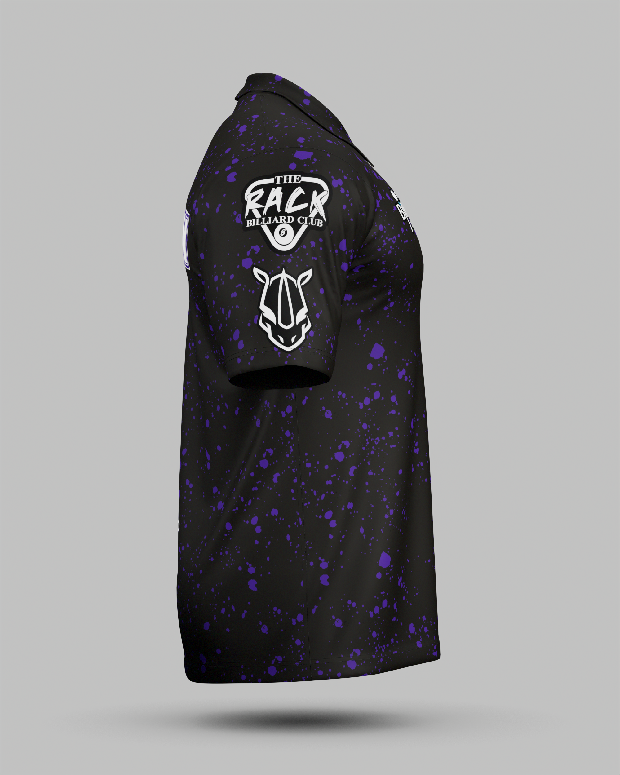Sam "RYNO" Henderson Black / Purple Polo Jersey