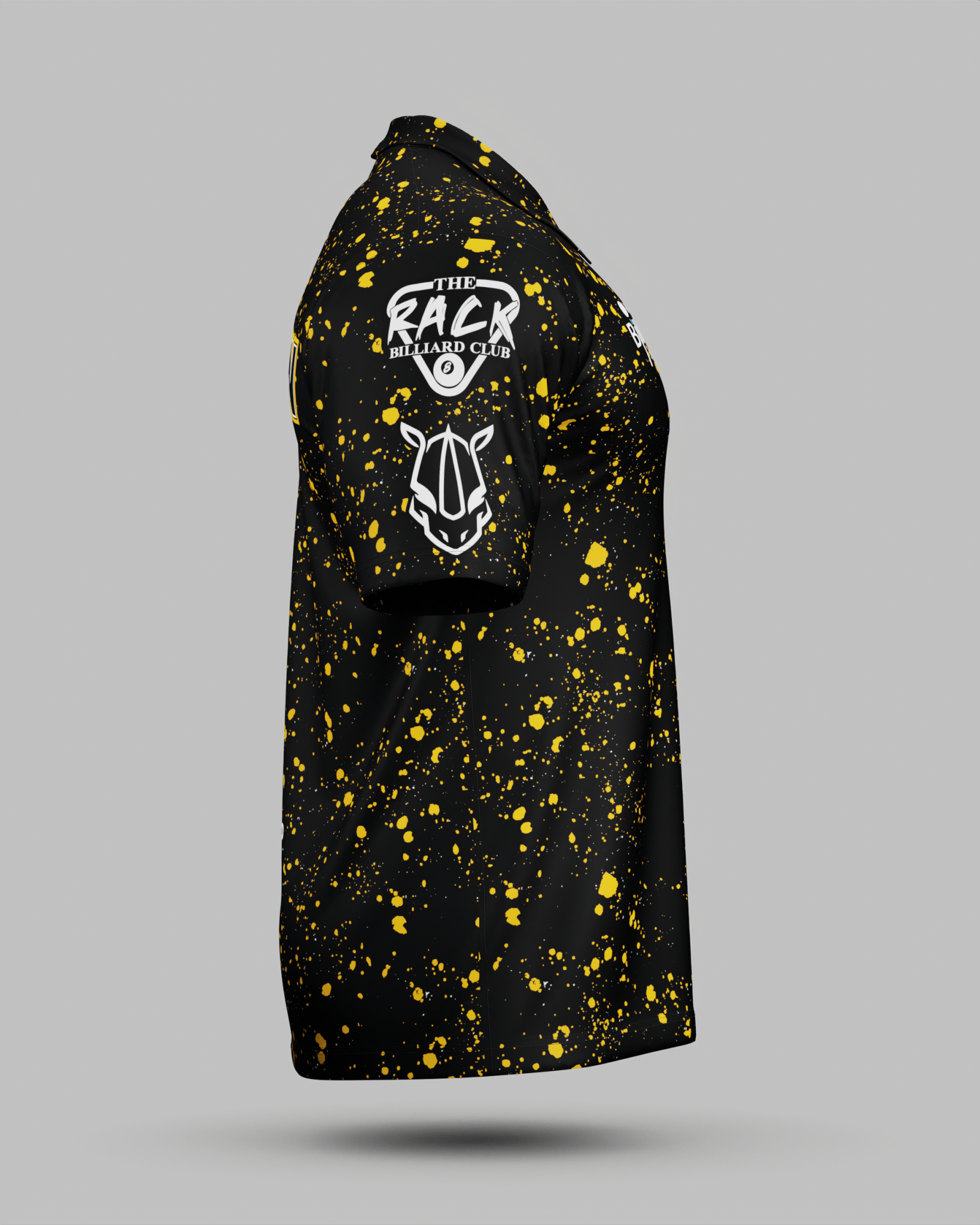 Sam "RYNO" Henderson Black / Yellow Polo Jersey - Onboard Sportswear