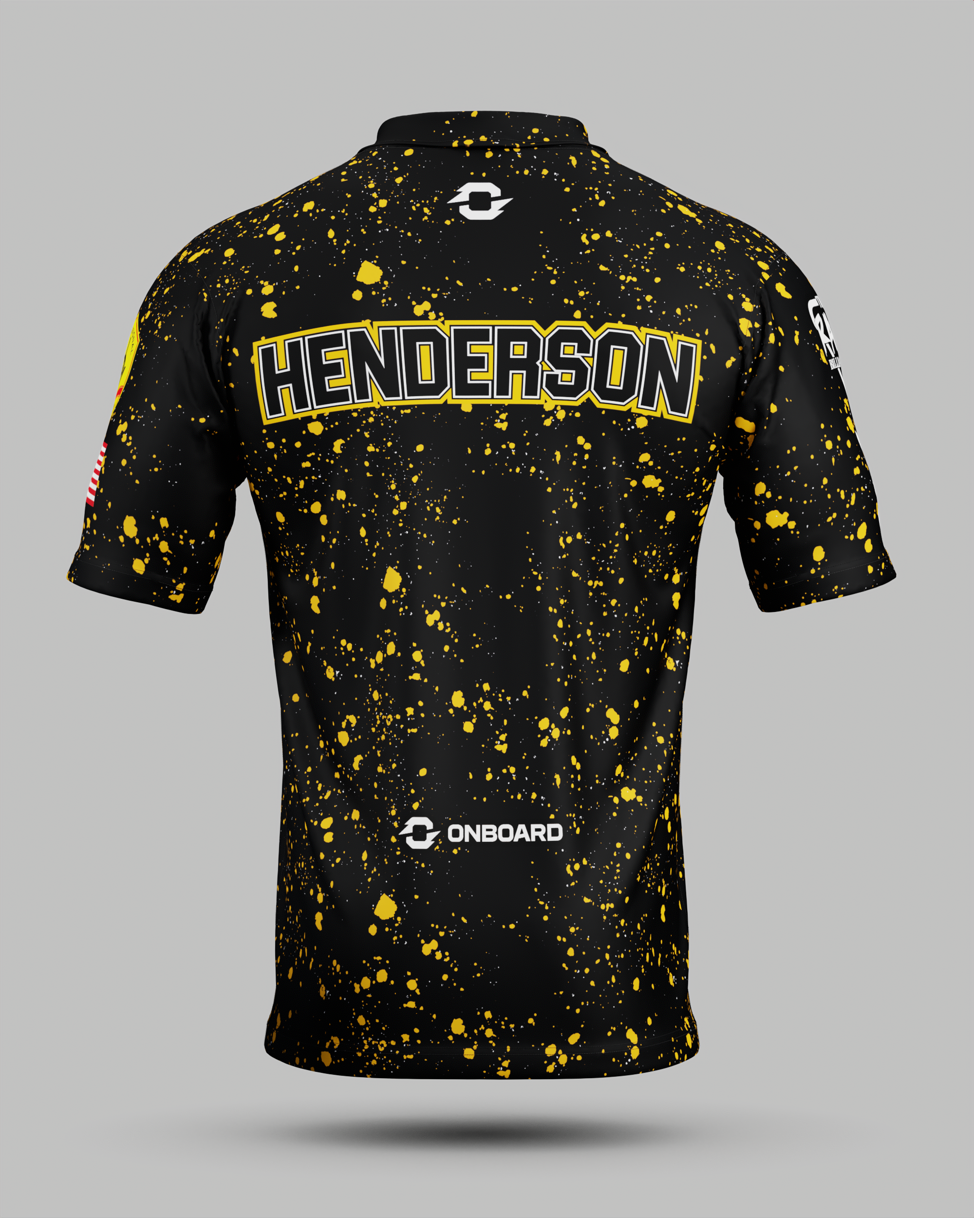 Sam "RYNO" Henderson Black / Yellow Polo Jersey