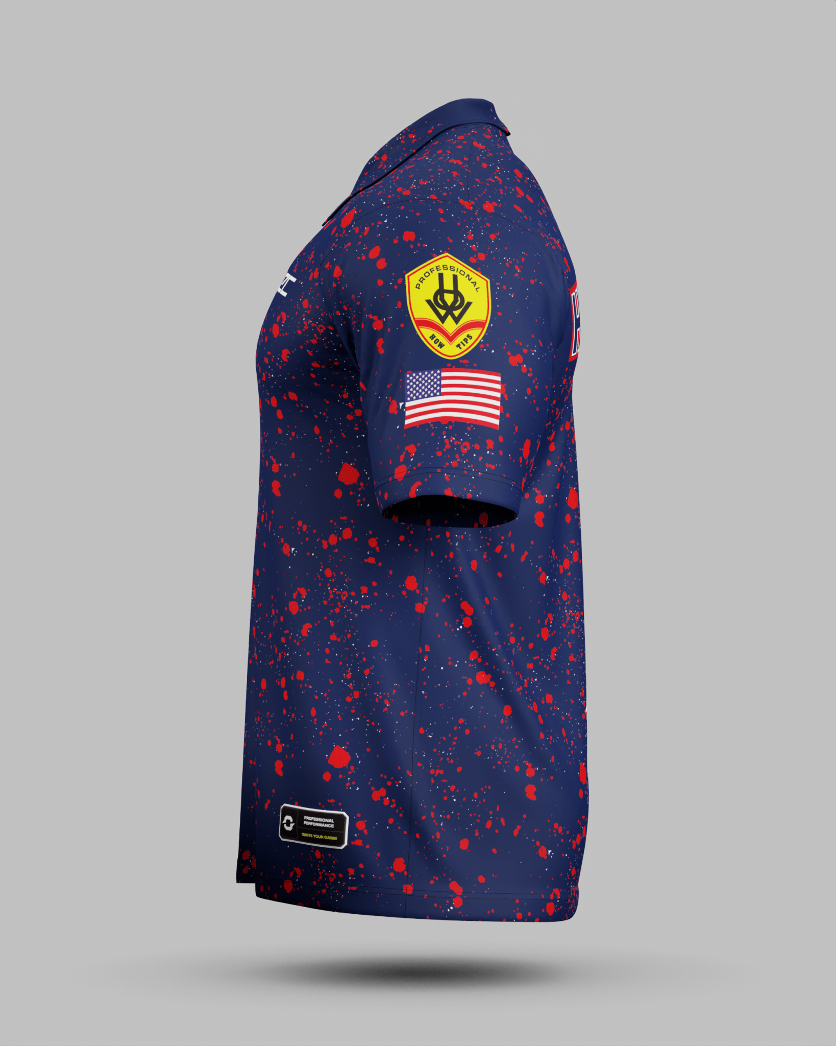 Sam "RYNO" Henderson Navy / Red Polo Jersey - Onboard Sportswear