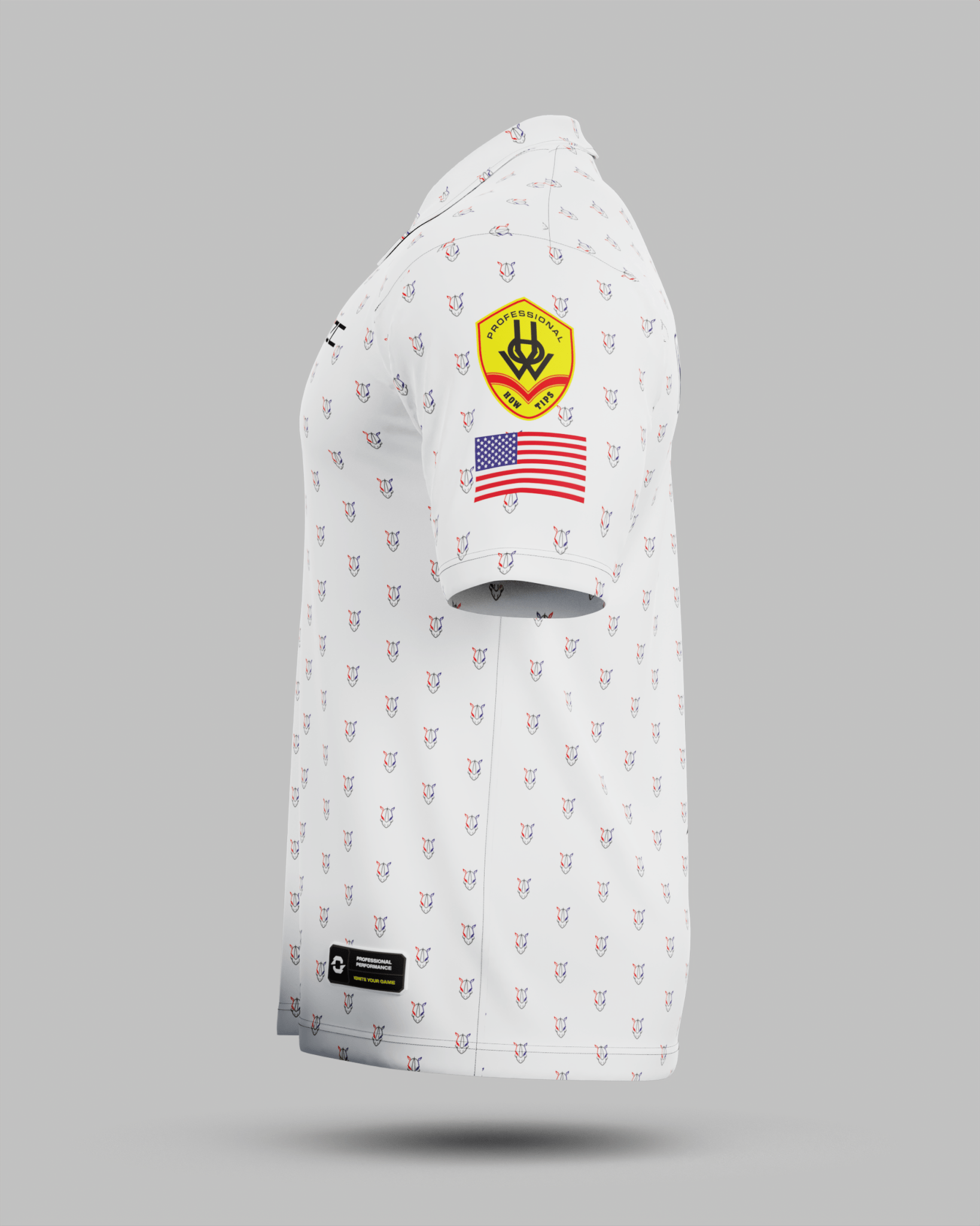 Sam "RYNO" Henderson White Polo Jersey - Onboard Sportswear