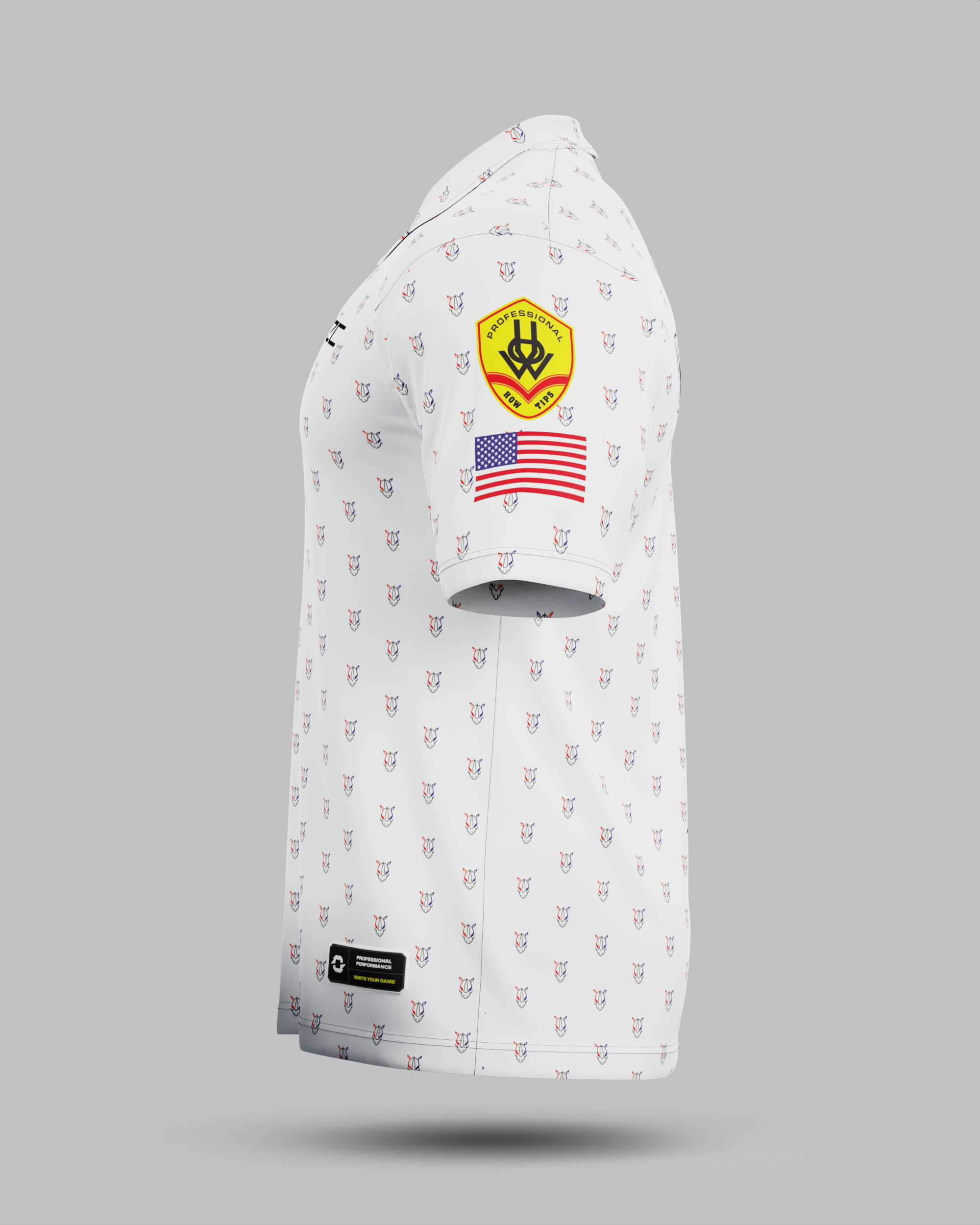 Sam "RYNO" Henderson White Polo Jersey