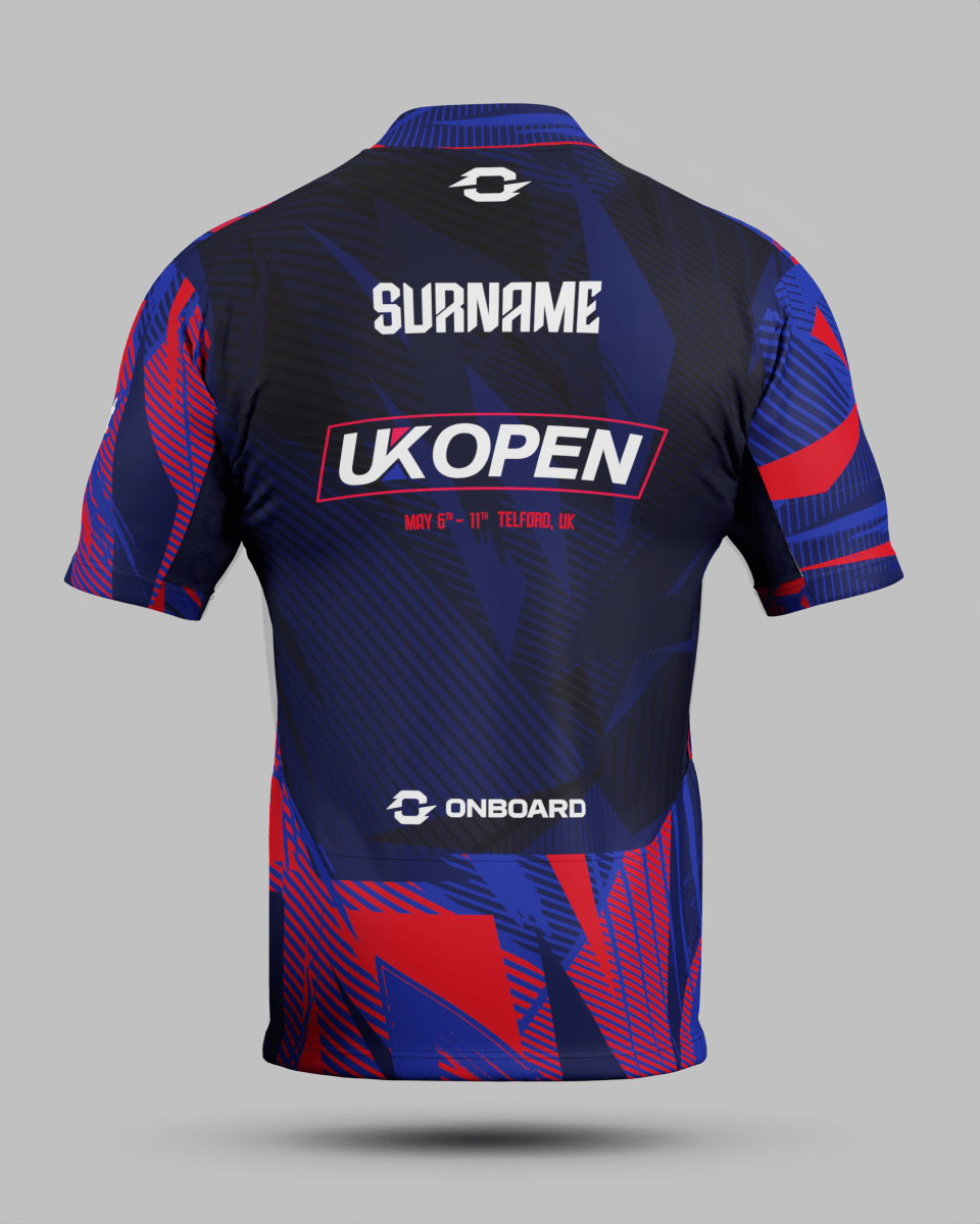 2025 Official UK Open Spark Jersey Navy - Onboard Sportswear