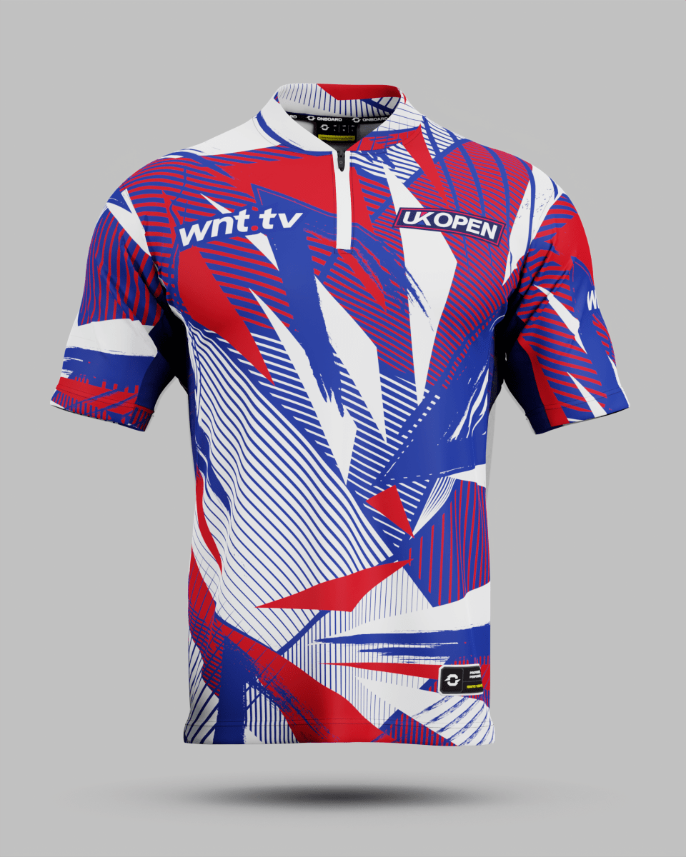 2025 Official UK Open Spark Jersey White - Onboard Sportswear