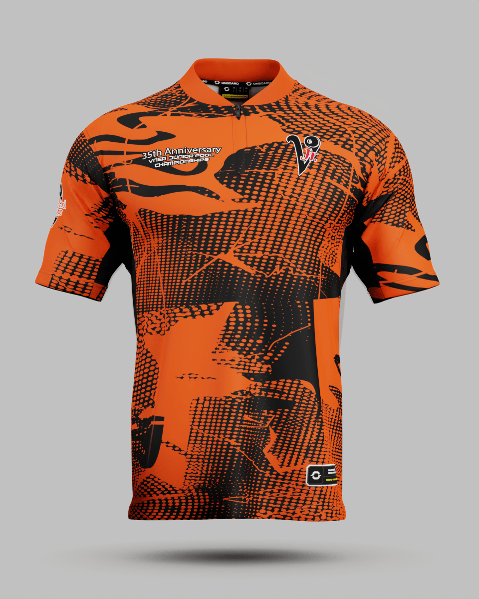 Official 2025 VNEA Junior World Championship Jersey Orange - Onboard Sportswear