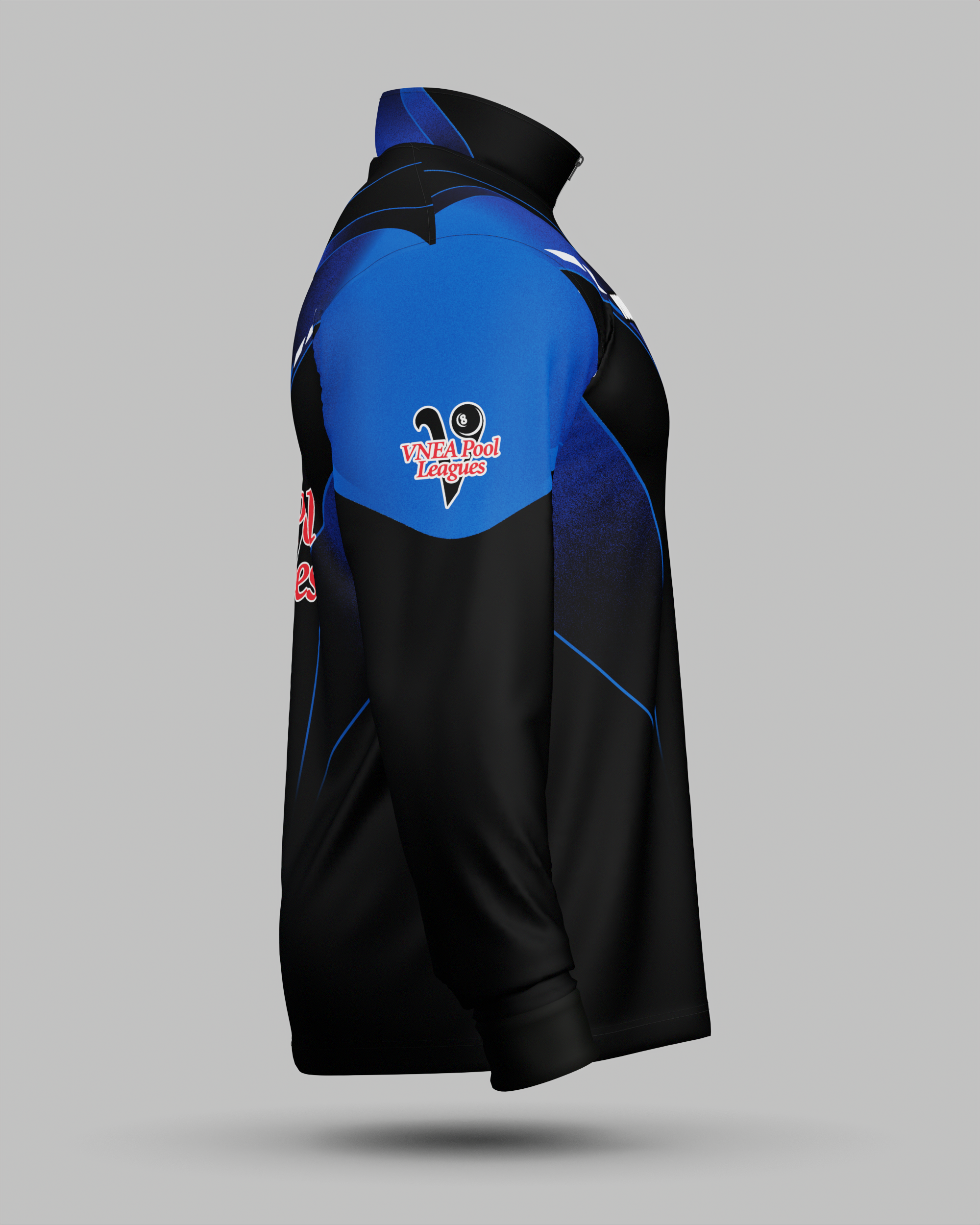 VNEA Storm 1/2 Zip Midlayer Blue