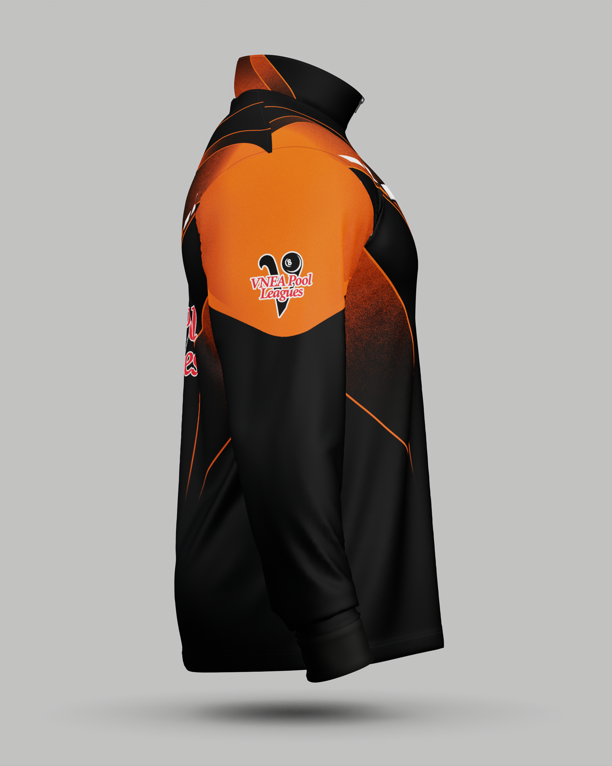 VNEA Storm 1/2 Zip Midlayer Orange