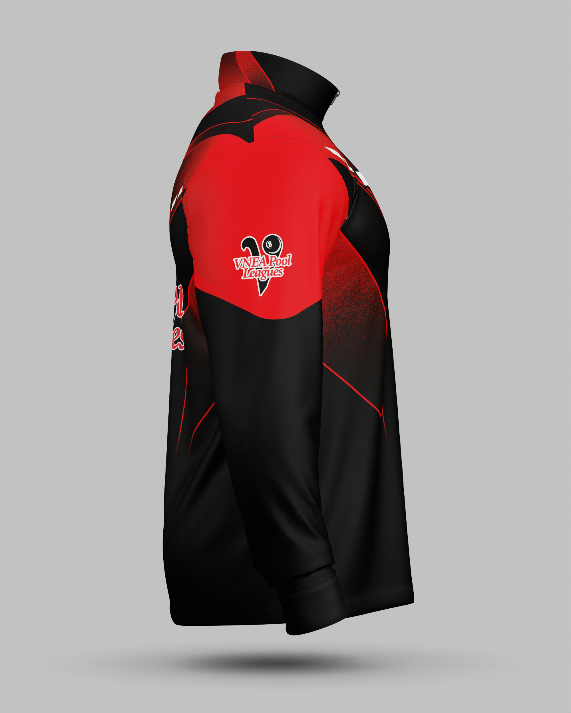 VNEA Storm 1/2 Zip Midlayer Red