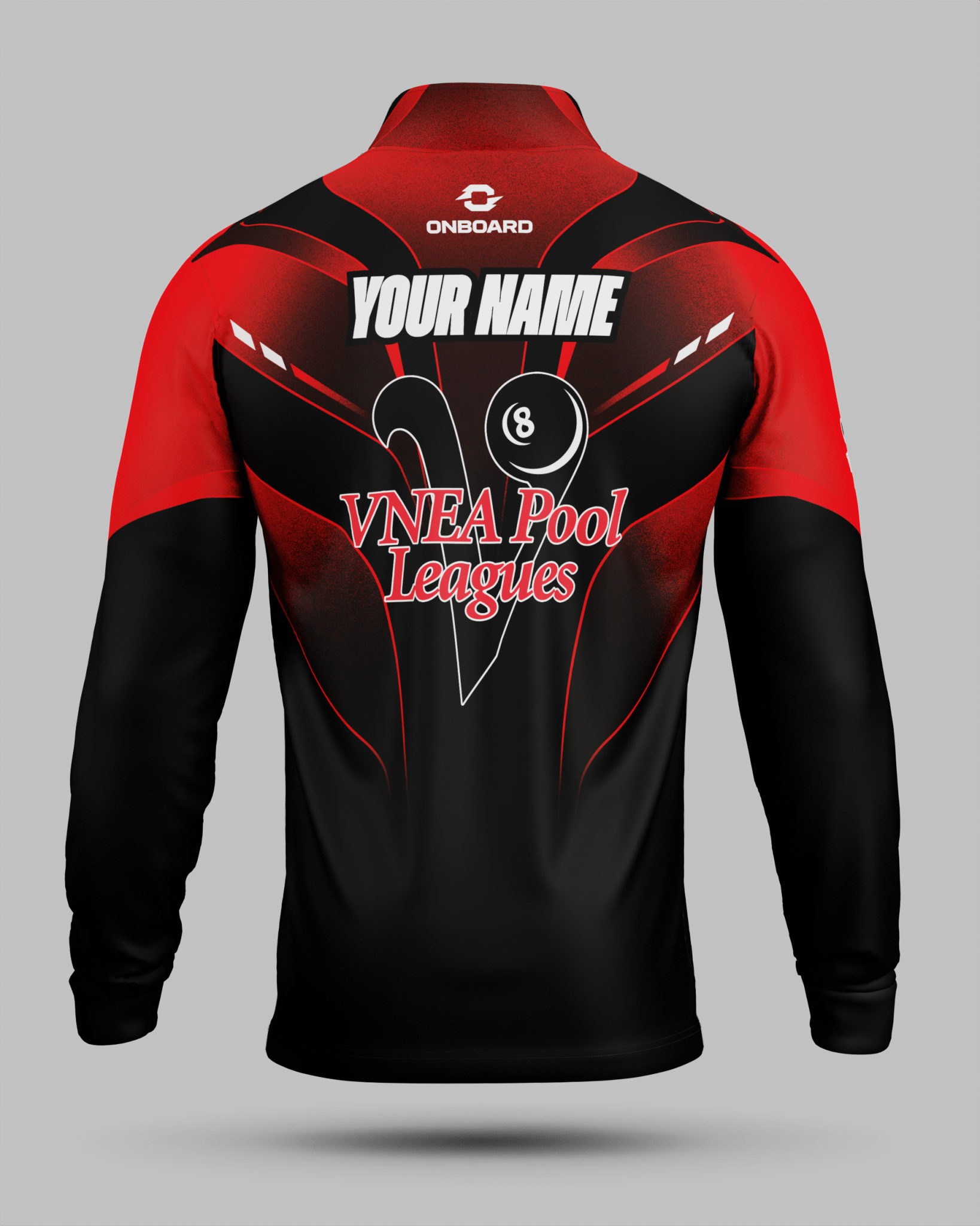 VNEA Storm 1/2 Zip Midlayer Red - Onboard Sportswear