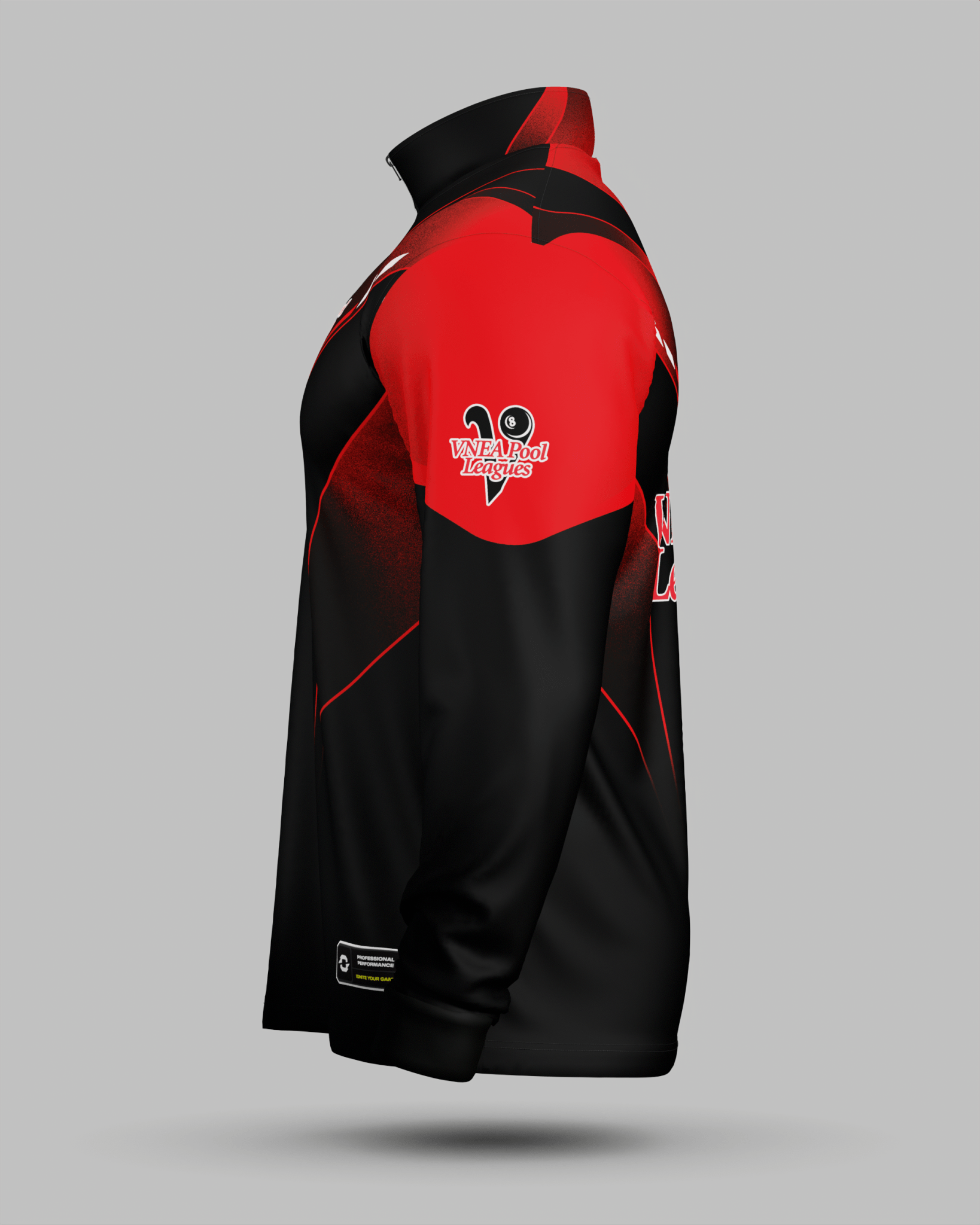 VNEA Storm 1/2 Zip Midlayer Red - Onboard Sportswear