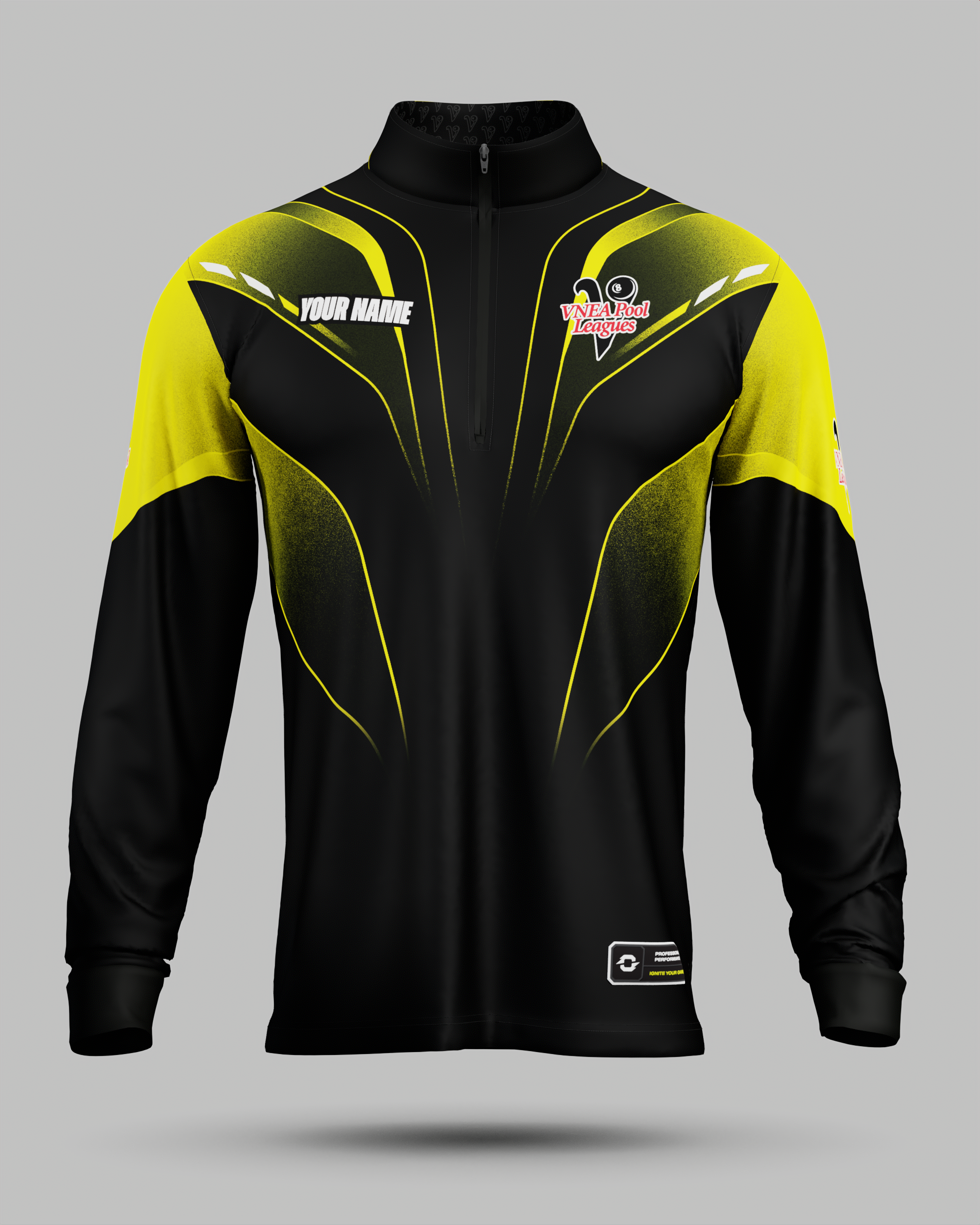 VNEA Storm 1/2 Zip Midlayer Yellow